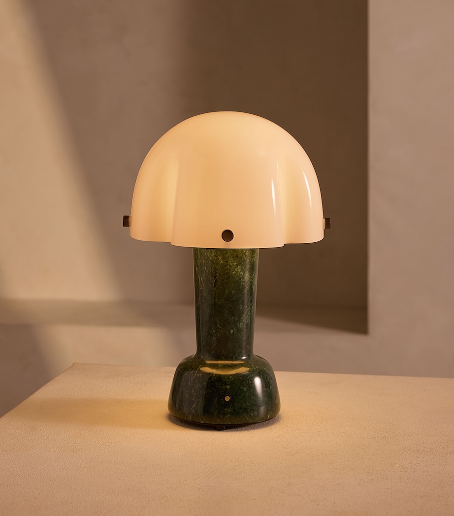Soho Home Rio Marble Portable Lamp White Image 2