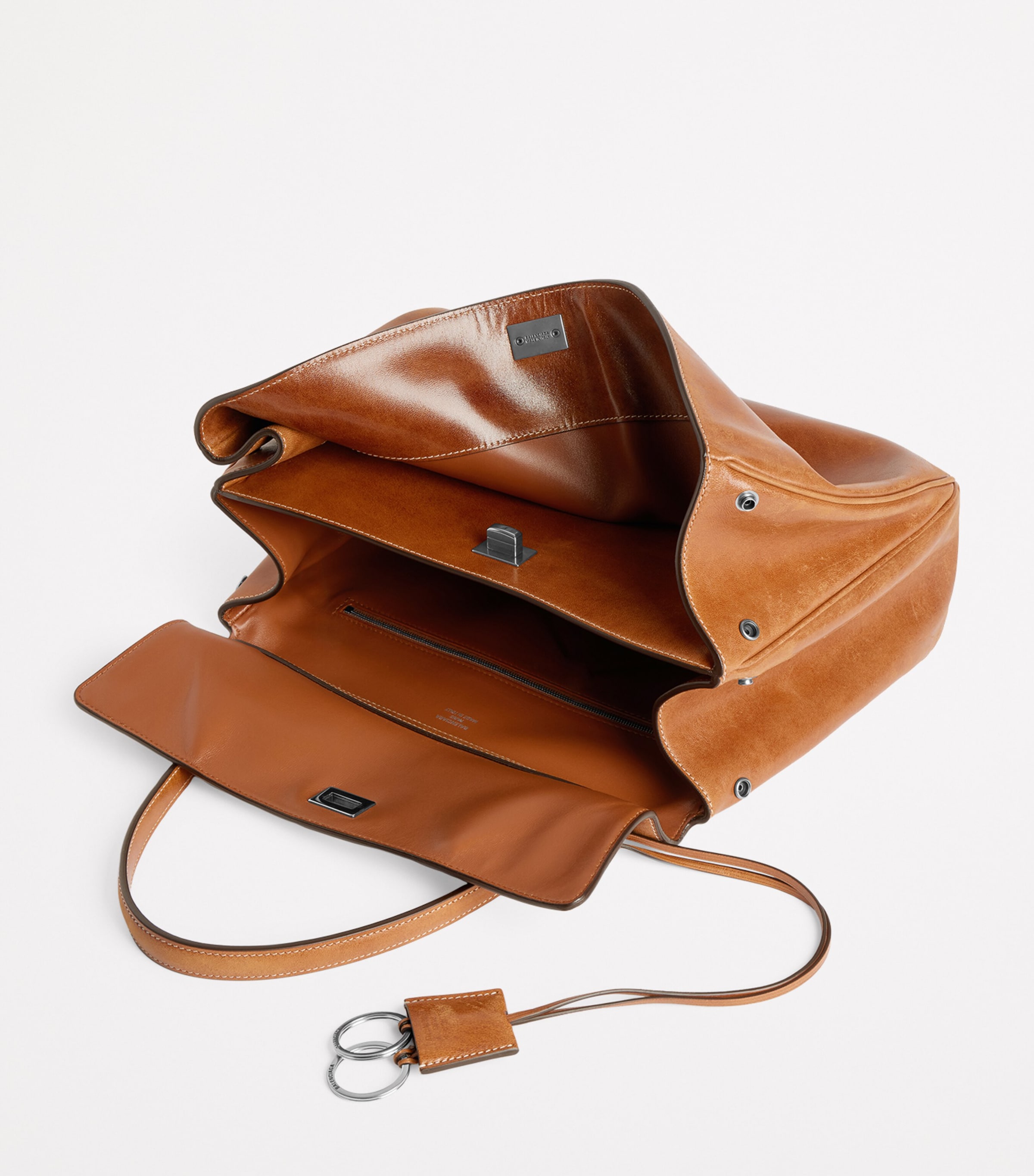 Medium Leather Rodeo Top-Handle Bag 2753 Image 5