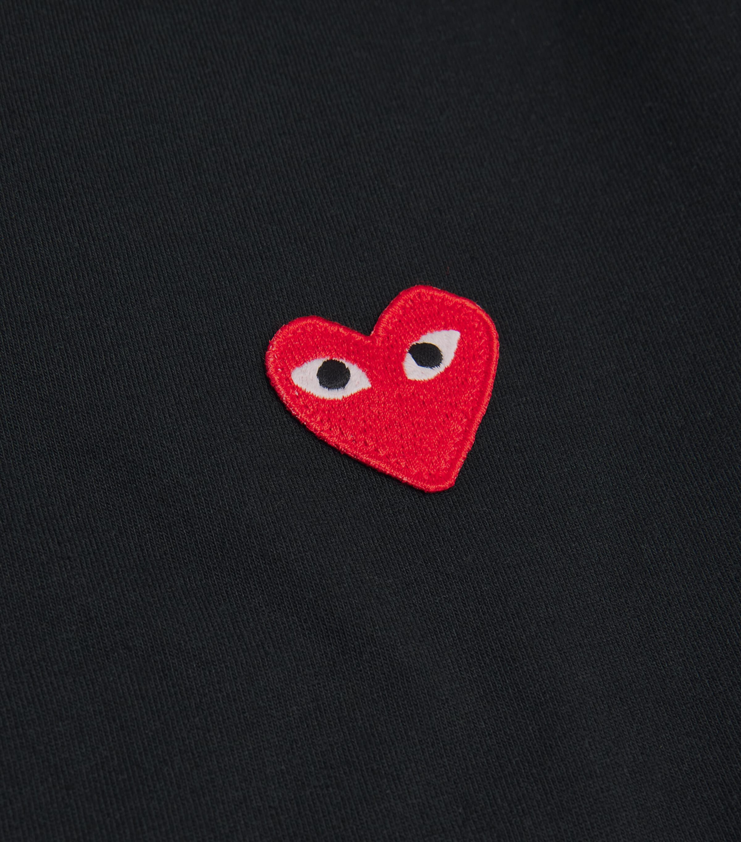 Heart Logo T-Shirt BLACK Image 5