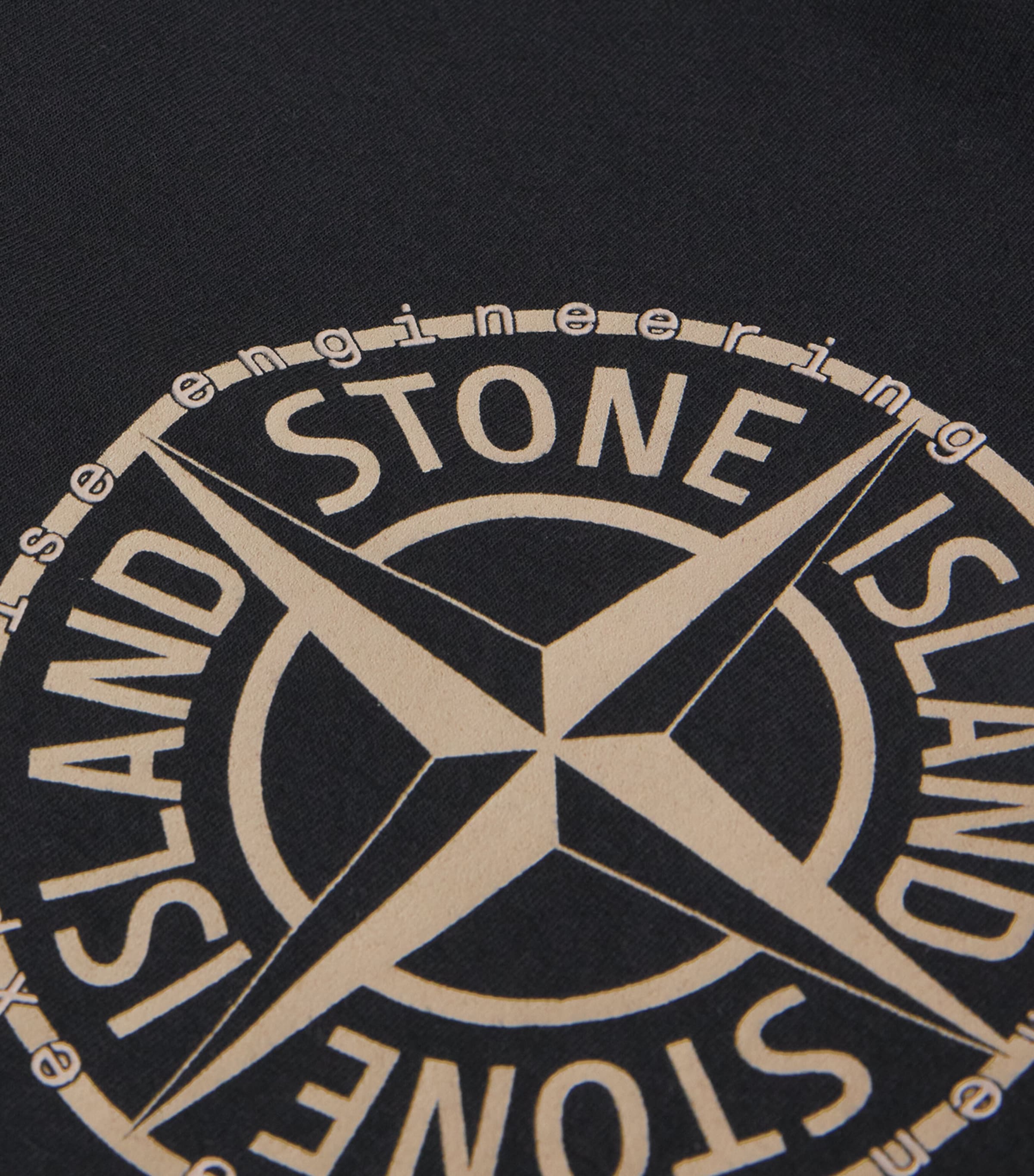 Stone Island Mens Cotton All Around Compass T-Shirt Image 6