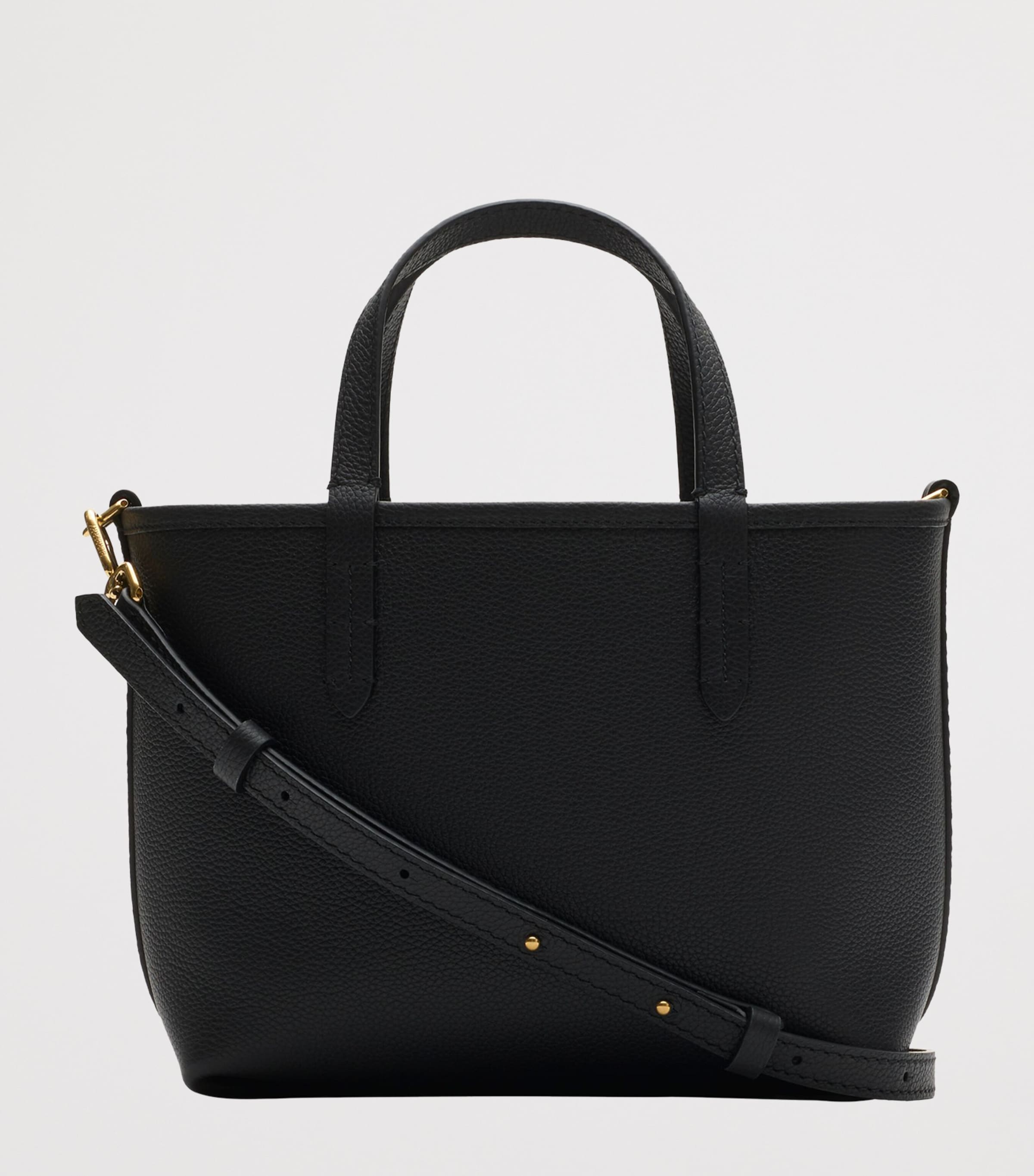 BURBERRY / ハンドバッグ/--/BLK Burberry Black Mini Leather Reversible Bloomsbury Tote​ Bag