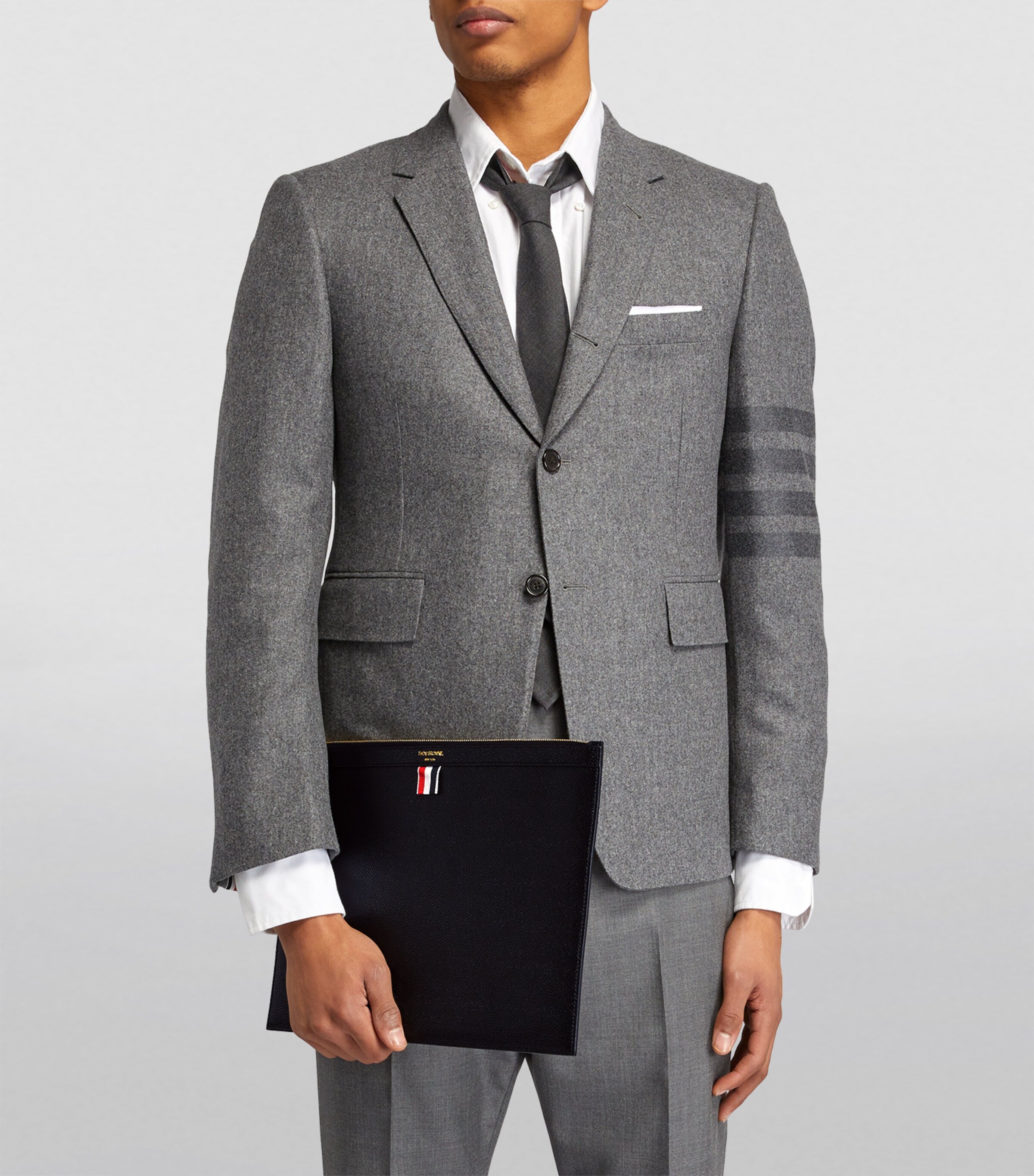 Small Leather Pouch BLACK Image 5