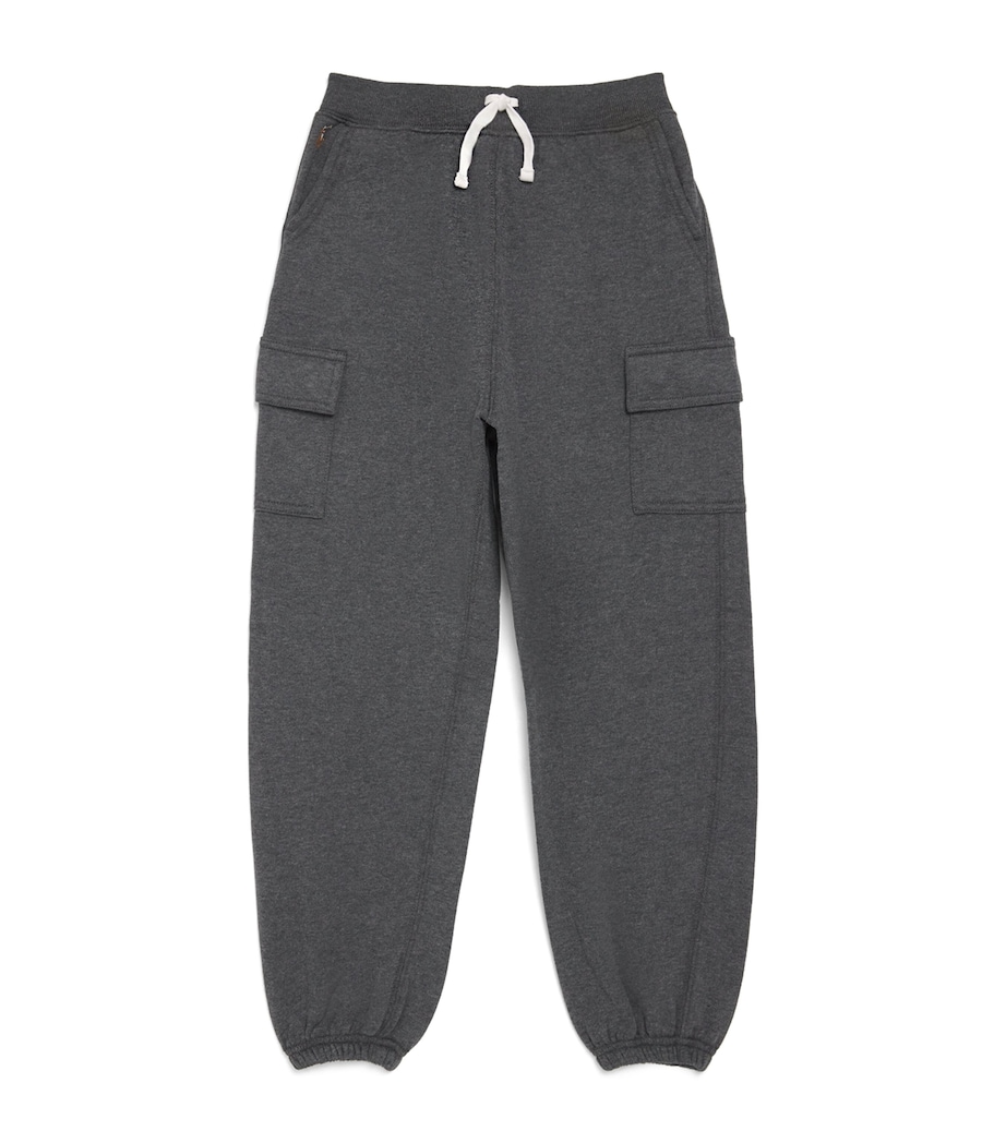 Fleece Cargo Sweatpants (7-14 Years) GREY HTR Image 1