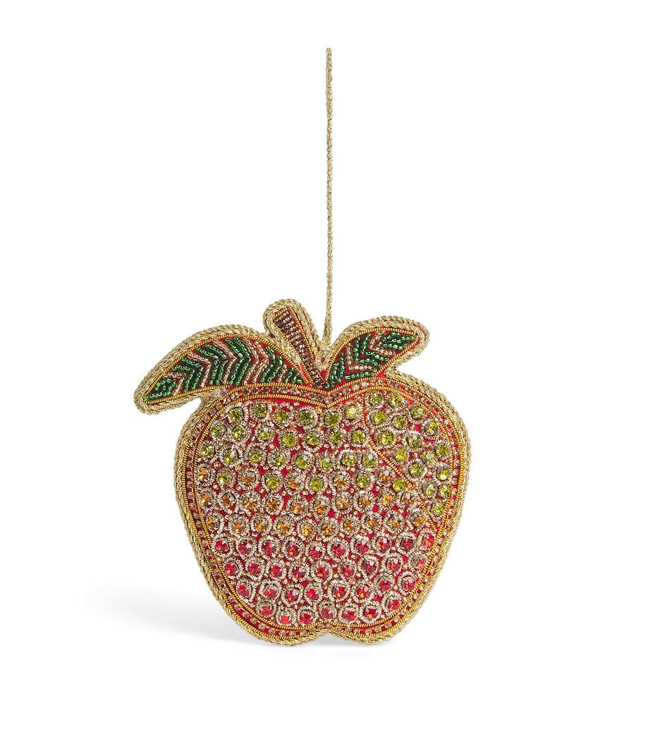 Tinker Tailor Crystal-Embellished Apple Tree Decoration Image 1