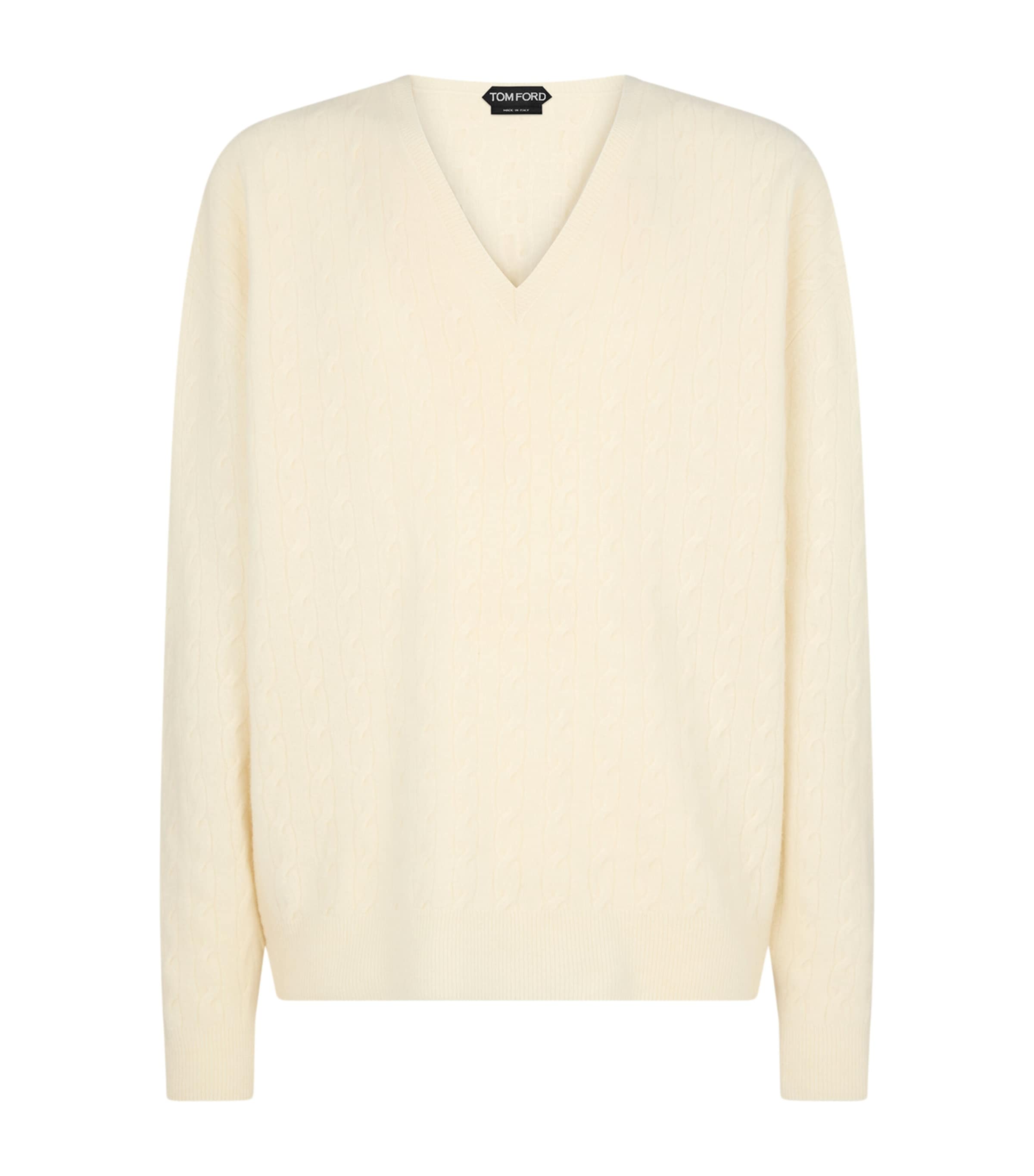Wool V-Neck Sweater WAF Image 1