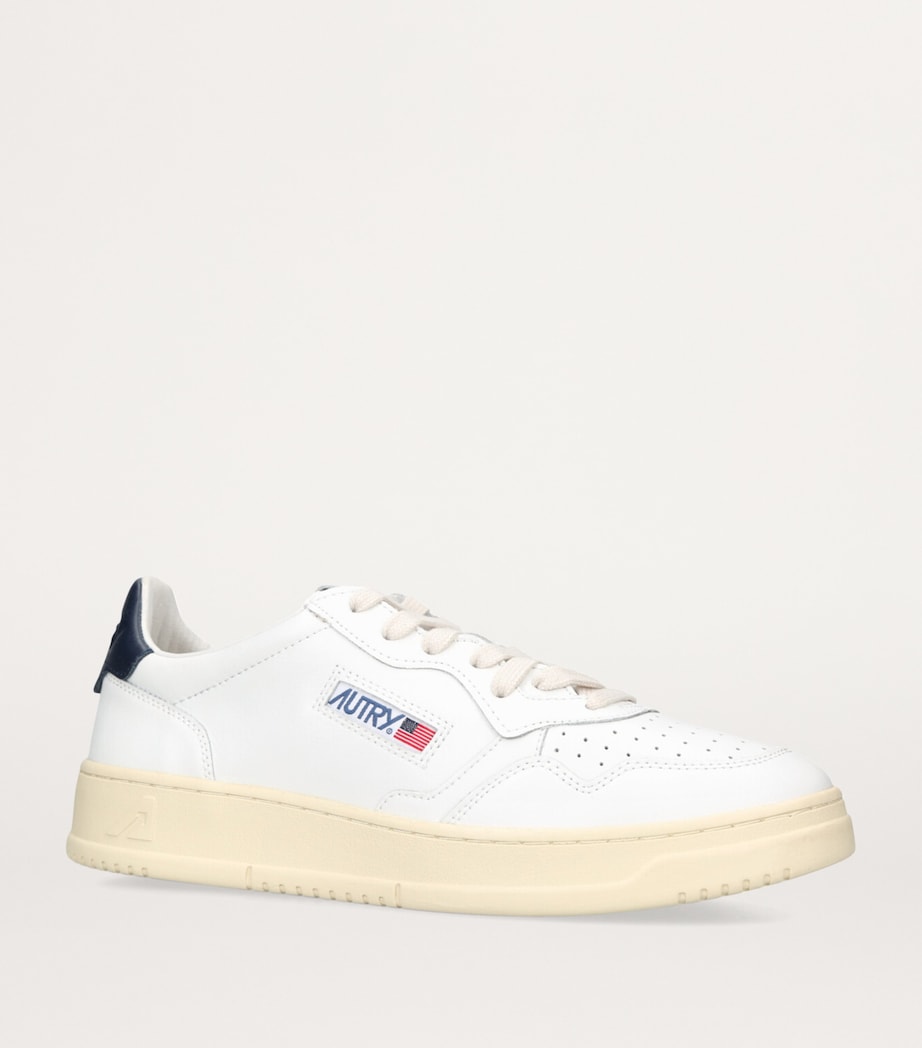 Leather Medalist Low-Top Sneakers WHITE/OTH Image 3