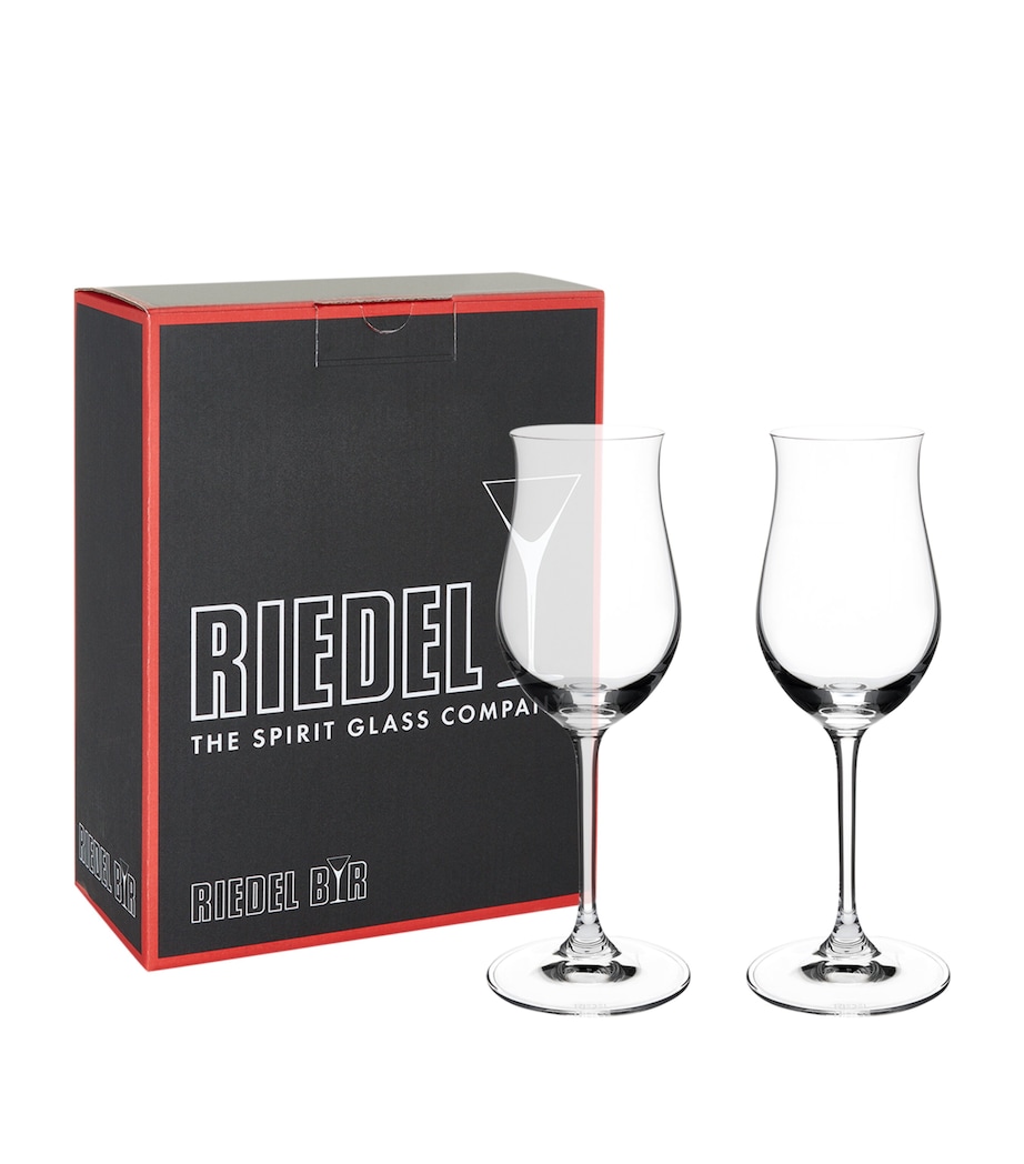 Riedel Set of 2 Vinum Cognac Hennessy Glasses Clear Image 4