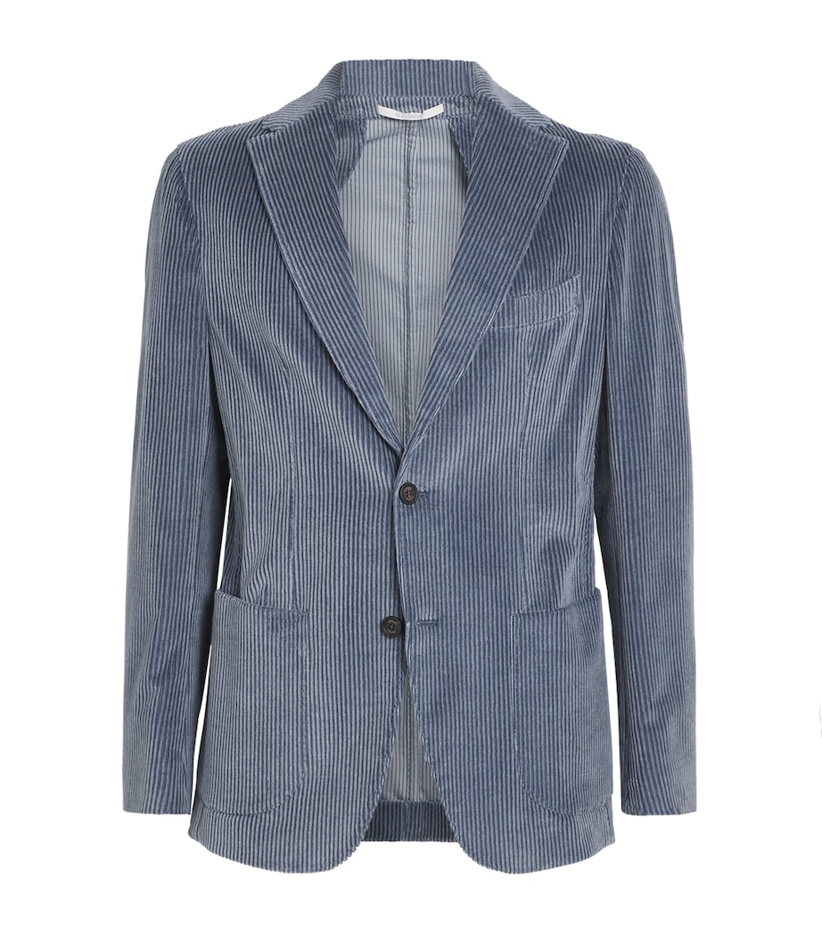 Cotton-Cashmere Corduroy Blazer ZUCCHERO Image 1