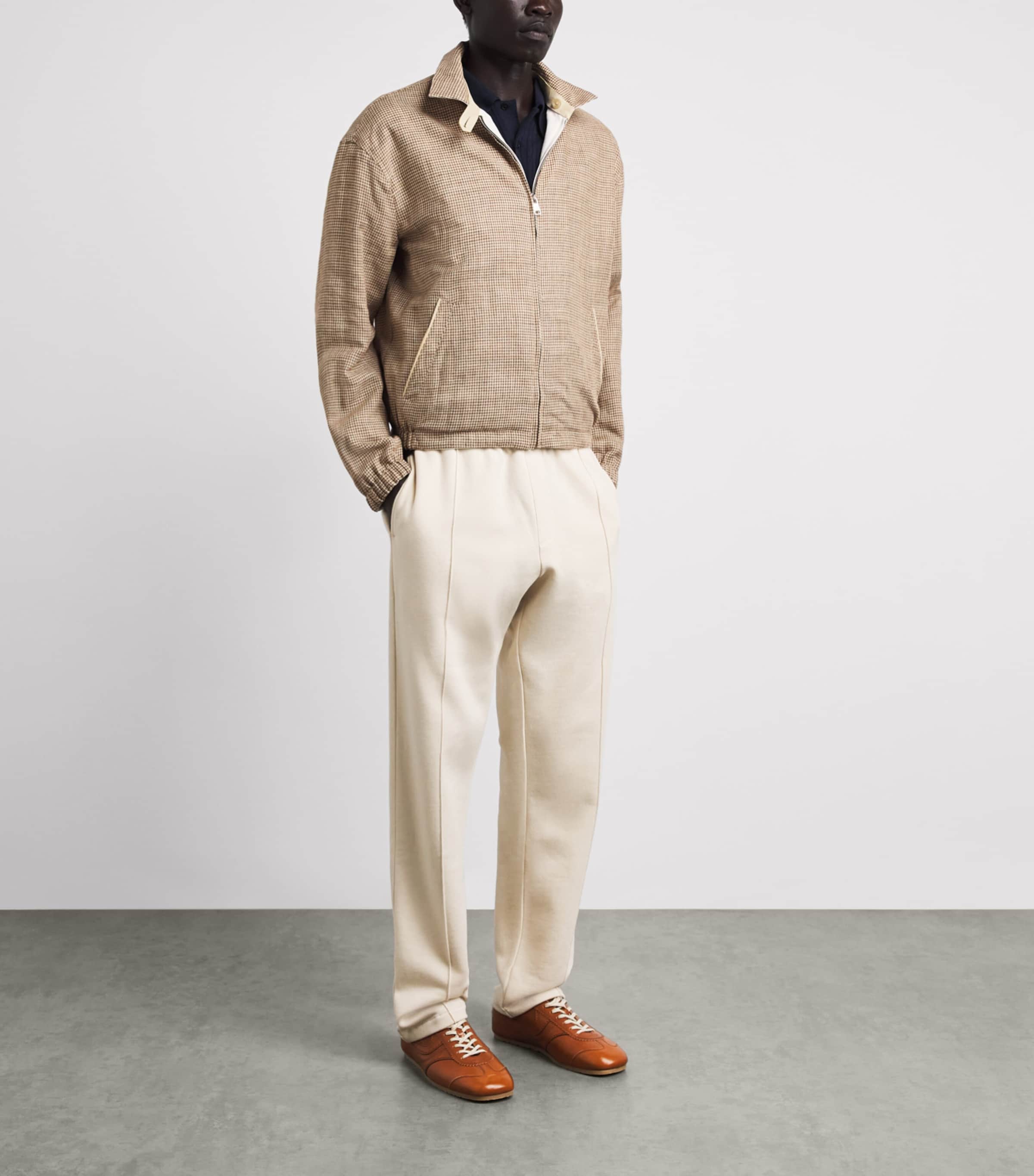 Ralph Lauren Purple Label Mens x Wimbledon Forsythe Reversible Jacket Cl C/tn/br Image 2