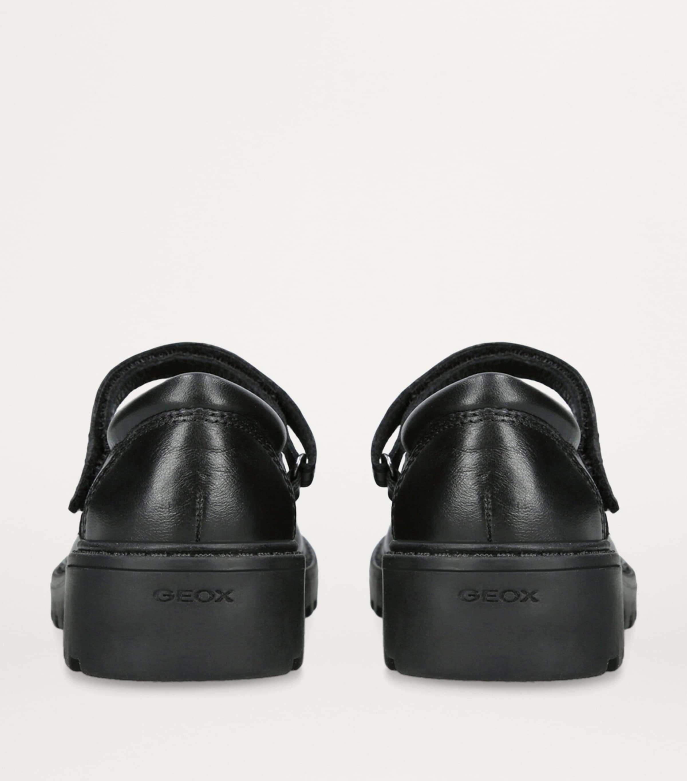 Geox Leather Casey Ballet Flats Black Image 2