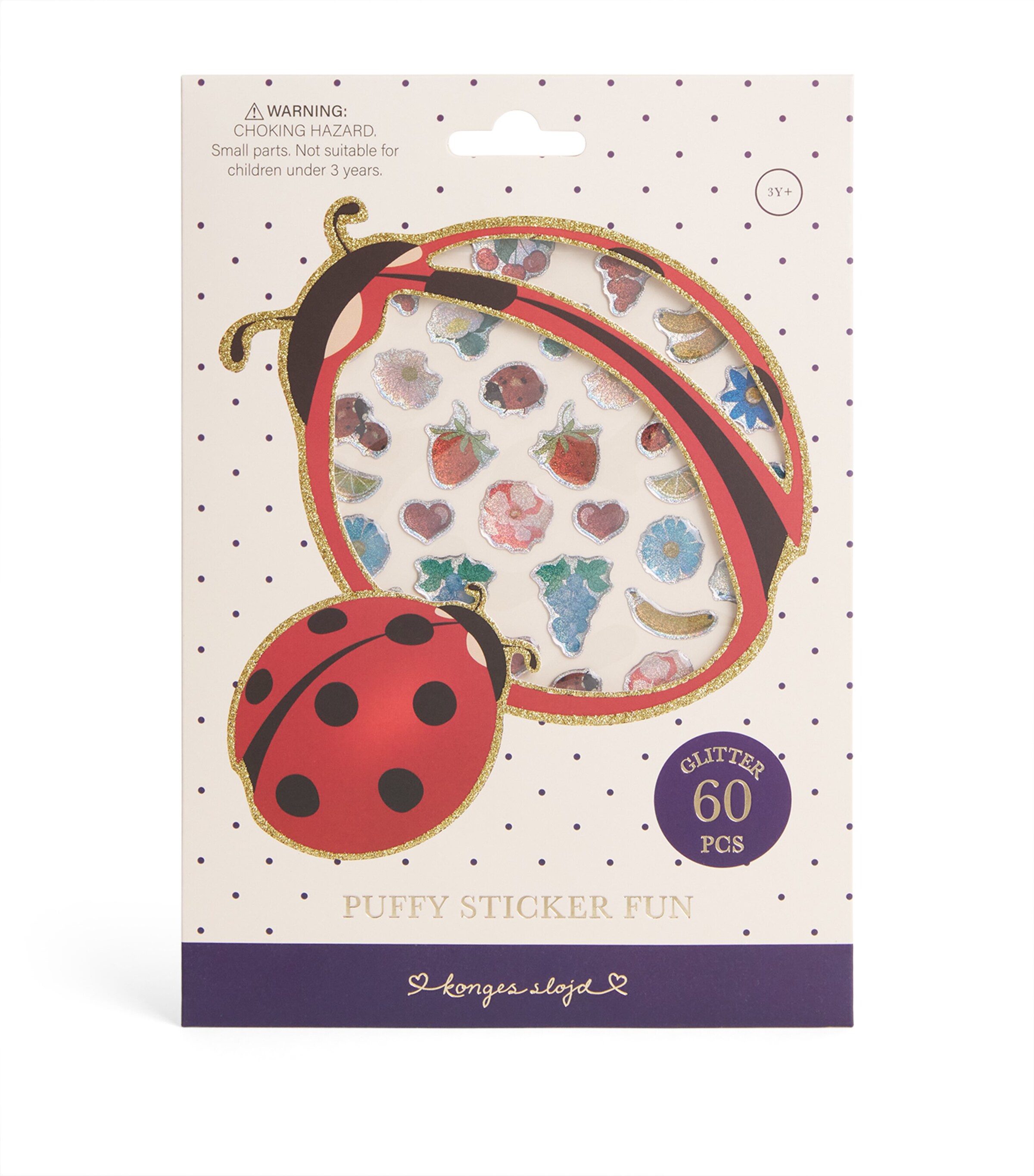 KONGES SLOJD Puffy Sticker Set Image 1