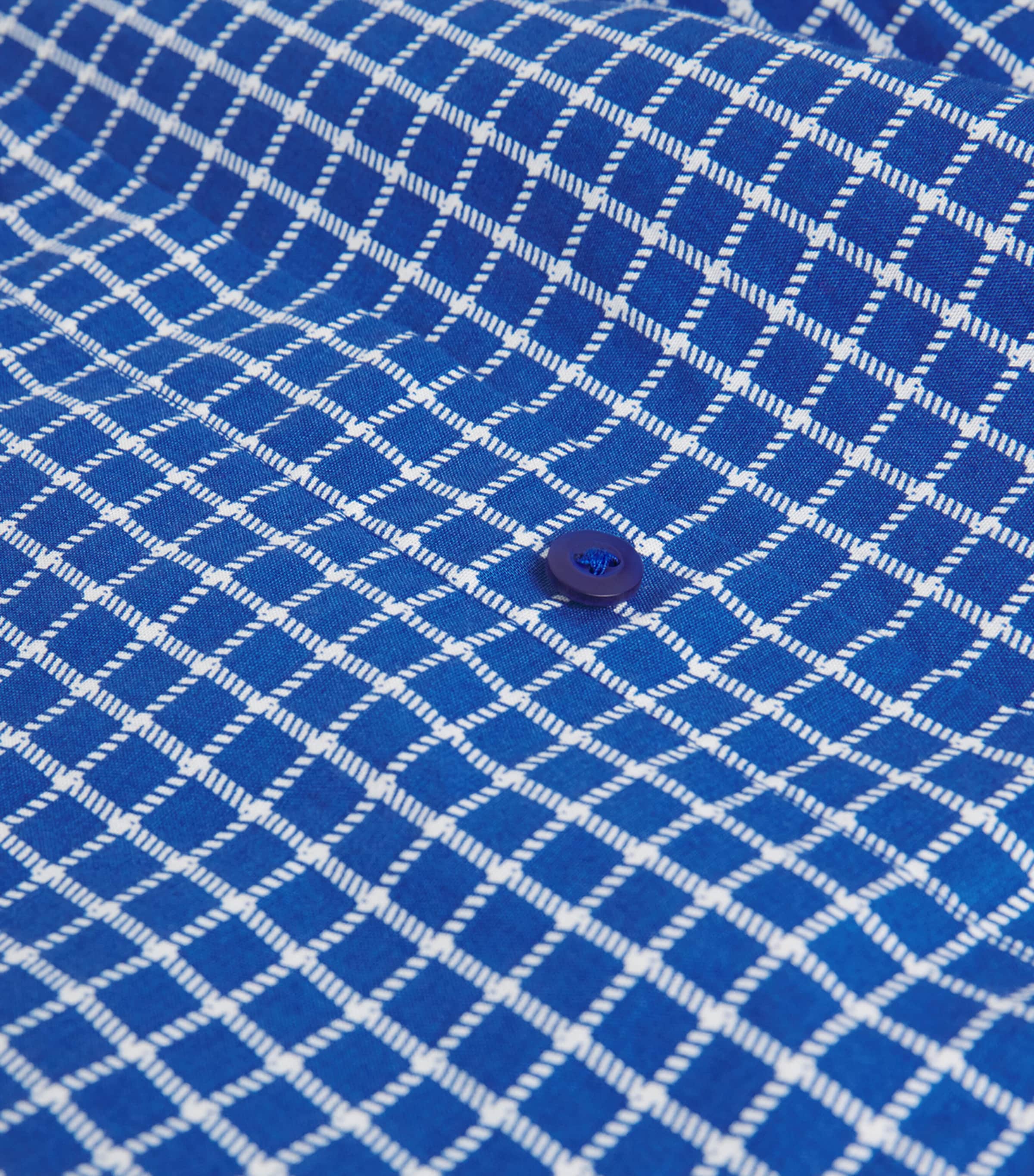 Cotton Check Pyjama Set ZFJ19484 CLUB CHECK Image 5