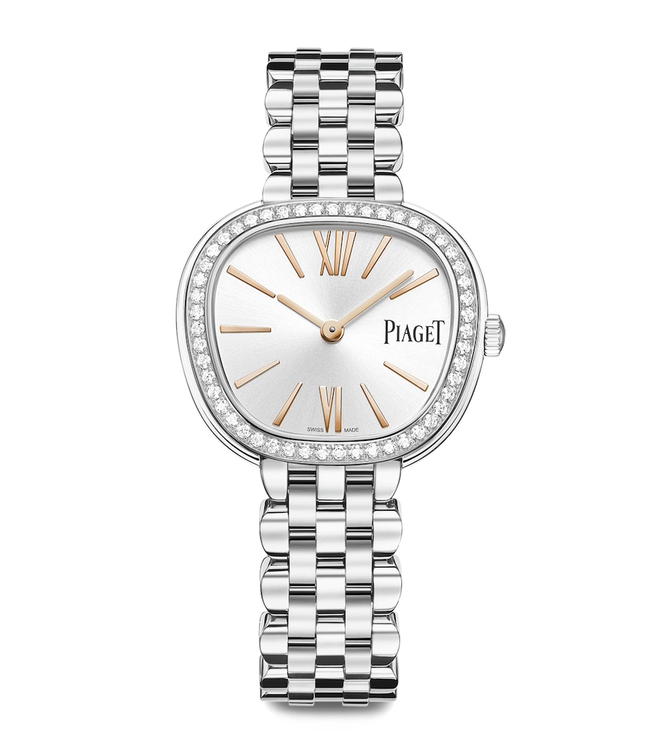 Stainless Steel and Diamond Sixtie Watch 29mm