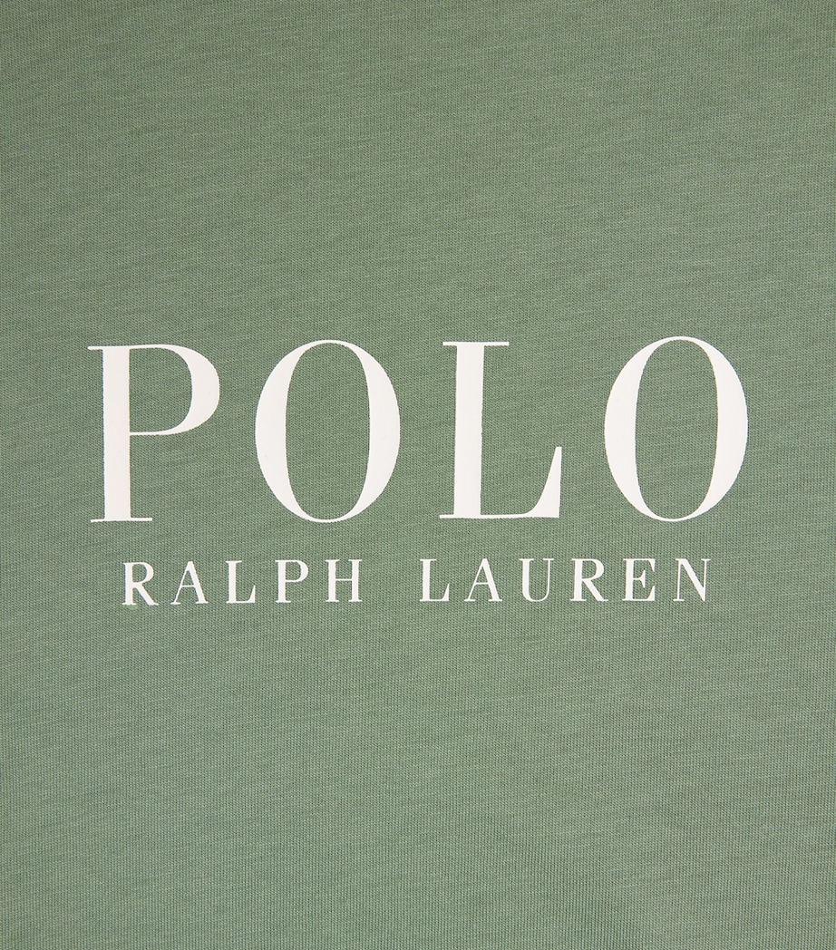 Polo Ralph Lauren Mens Cotton Logo Pyjama T-Shirt Fatigue Image 6