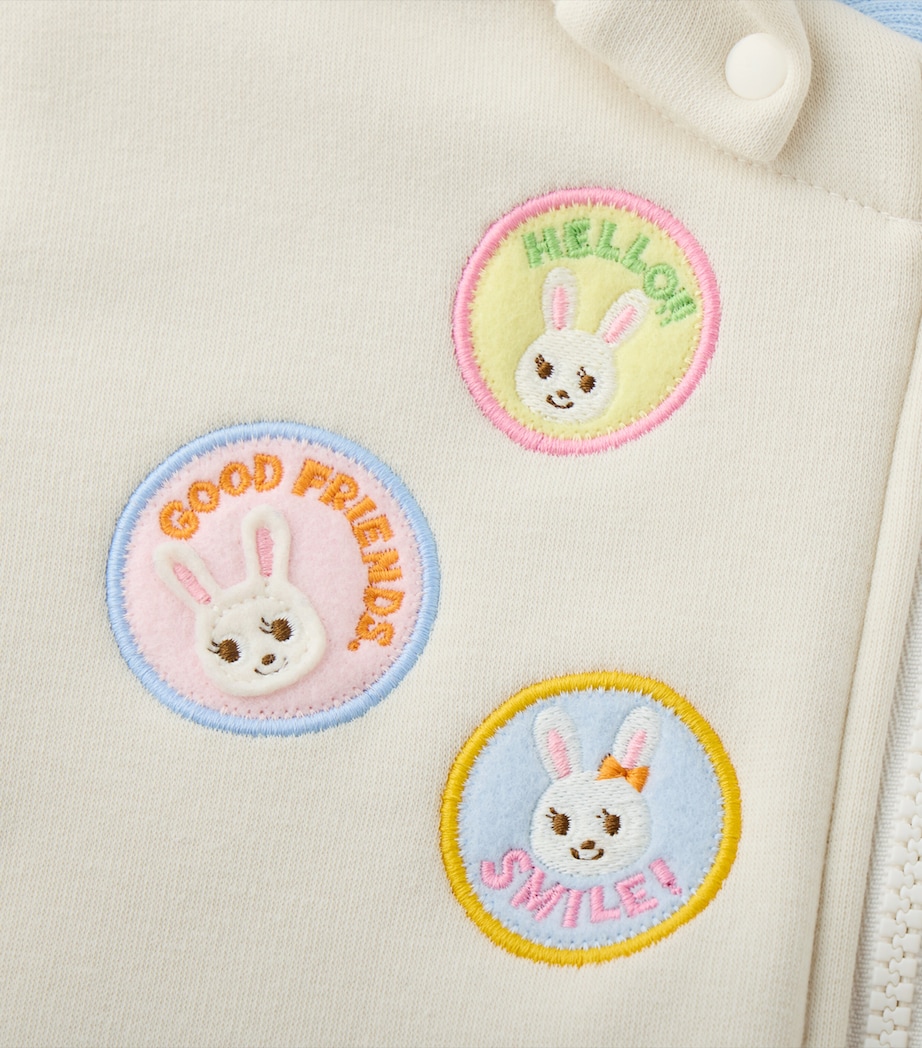 Miki House Appliqué Hooded Bomber Jacket (12 Months-7 Years) Image 6