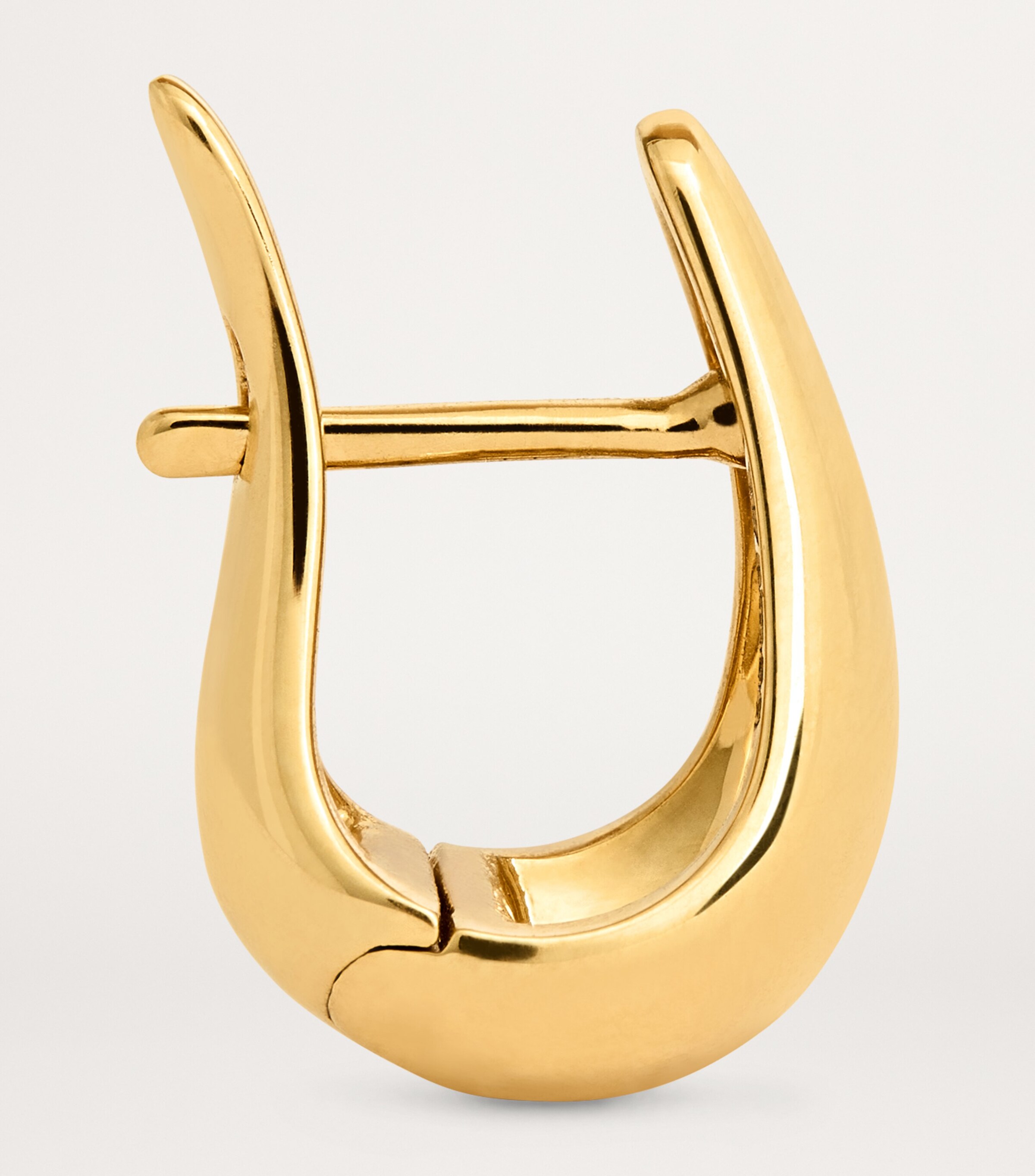 Small Yellow Gold Claw Earrings YELLOW GOLD Image 4