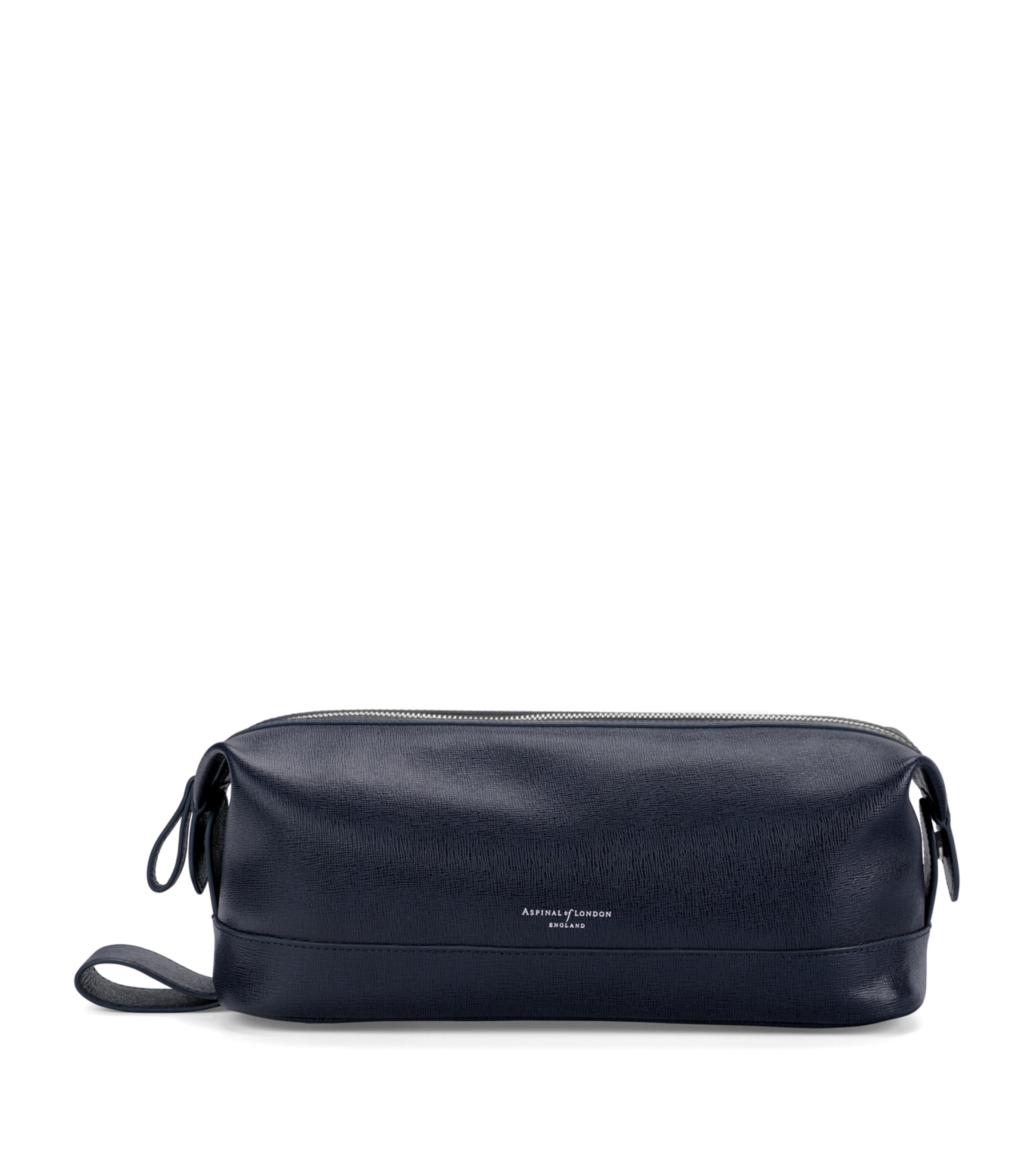 Shop Aspinal Of London Classic Wash Bag In Blue