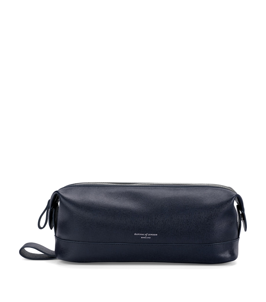 Aspinal Of London Classic Wash Bag Blue Image 1