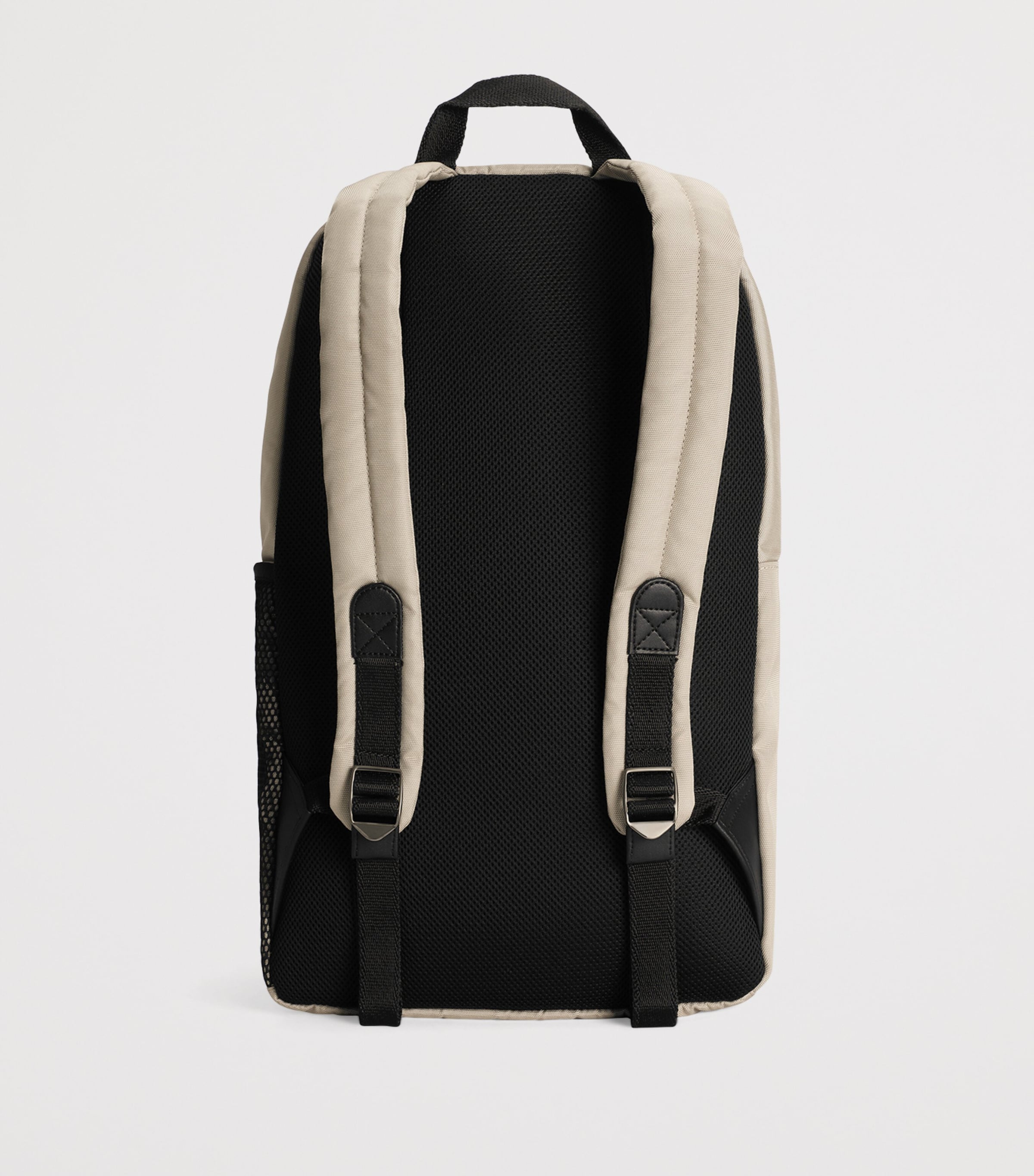 Mesh Logo Backpack 8B150-BEIGE/BLAC Image 3