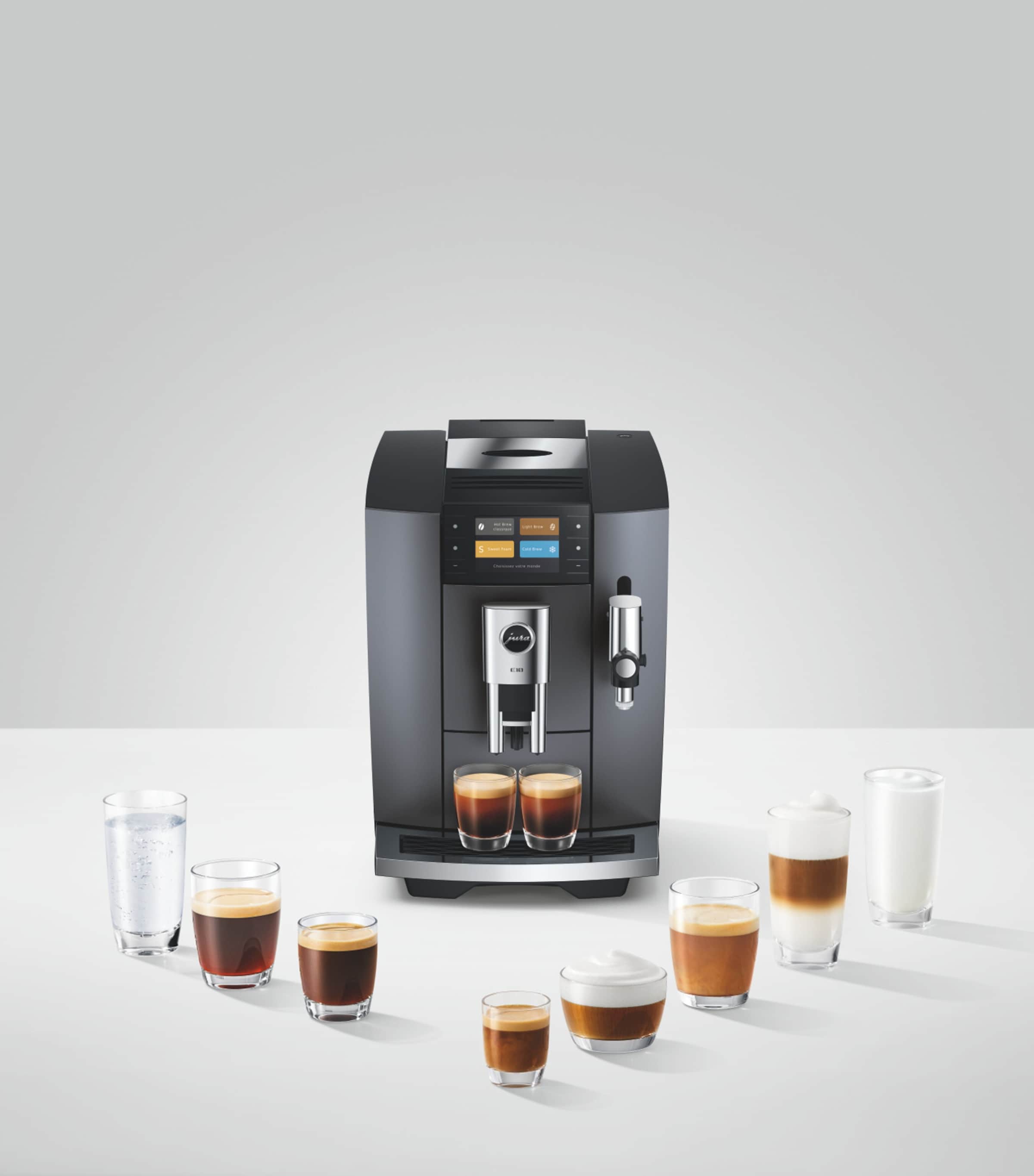 Jura E10 Coffee Machine Grey Image 6