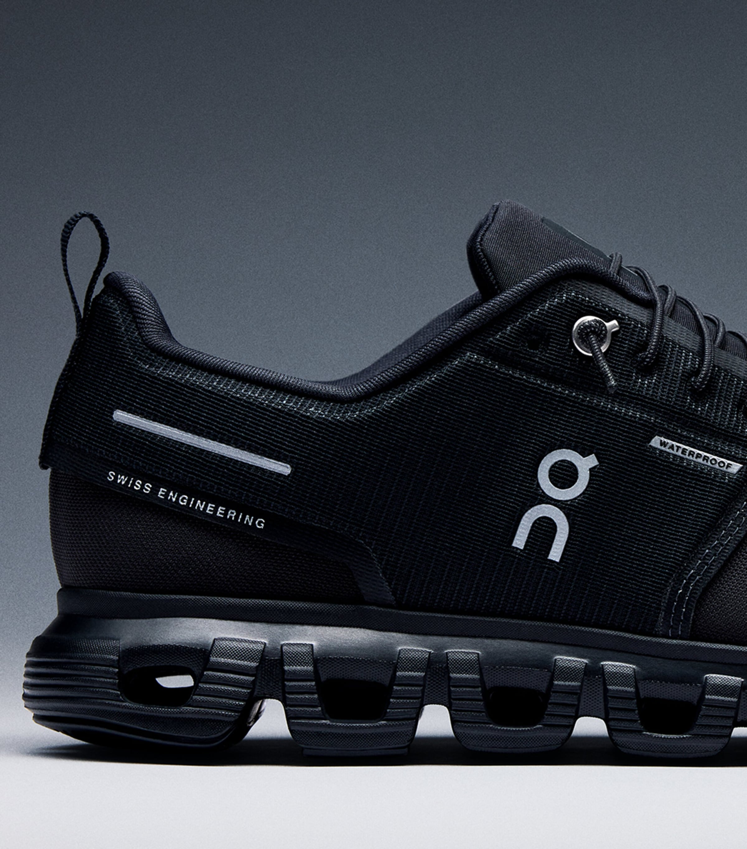 Cloud 6 Waterproof Trainers BLACK/BLACK Image 8