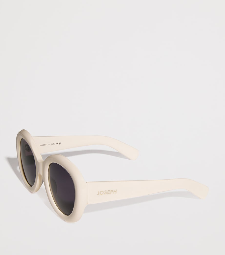 Round Sunglasses IVORY Image 2