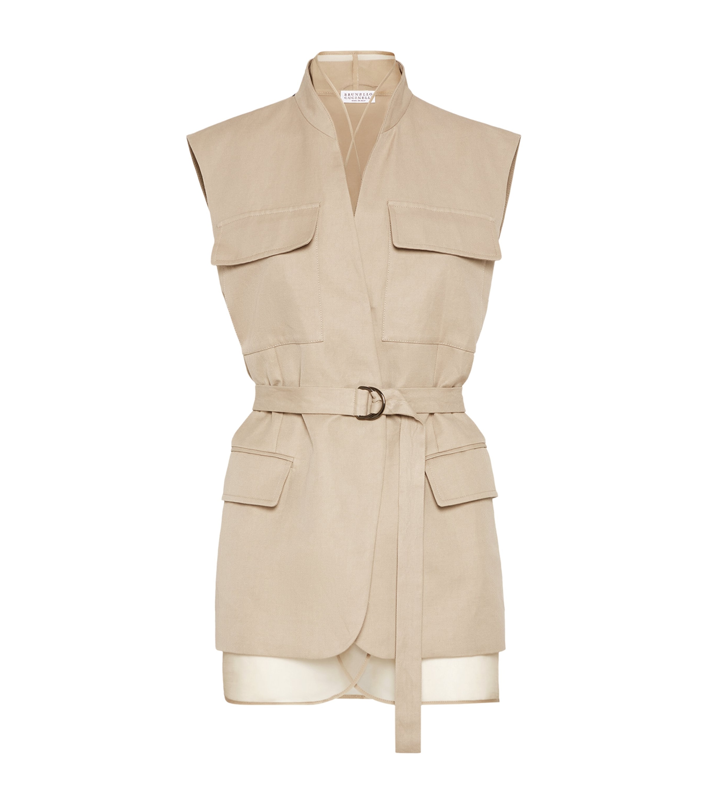 Brunello Cucinelli Gilet In Brown