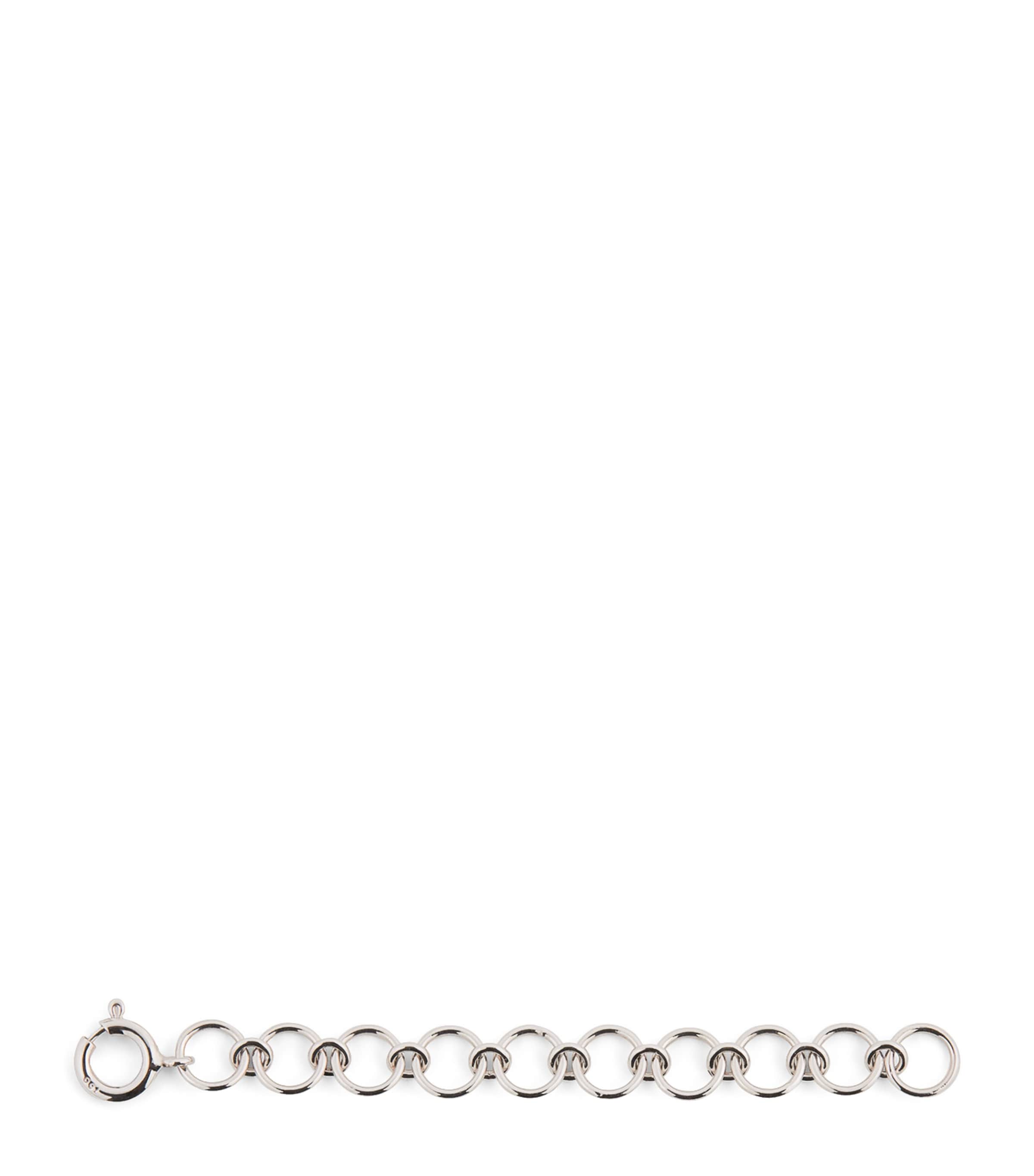Shay White Gold Jump Ring Extension In Rose Gold