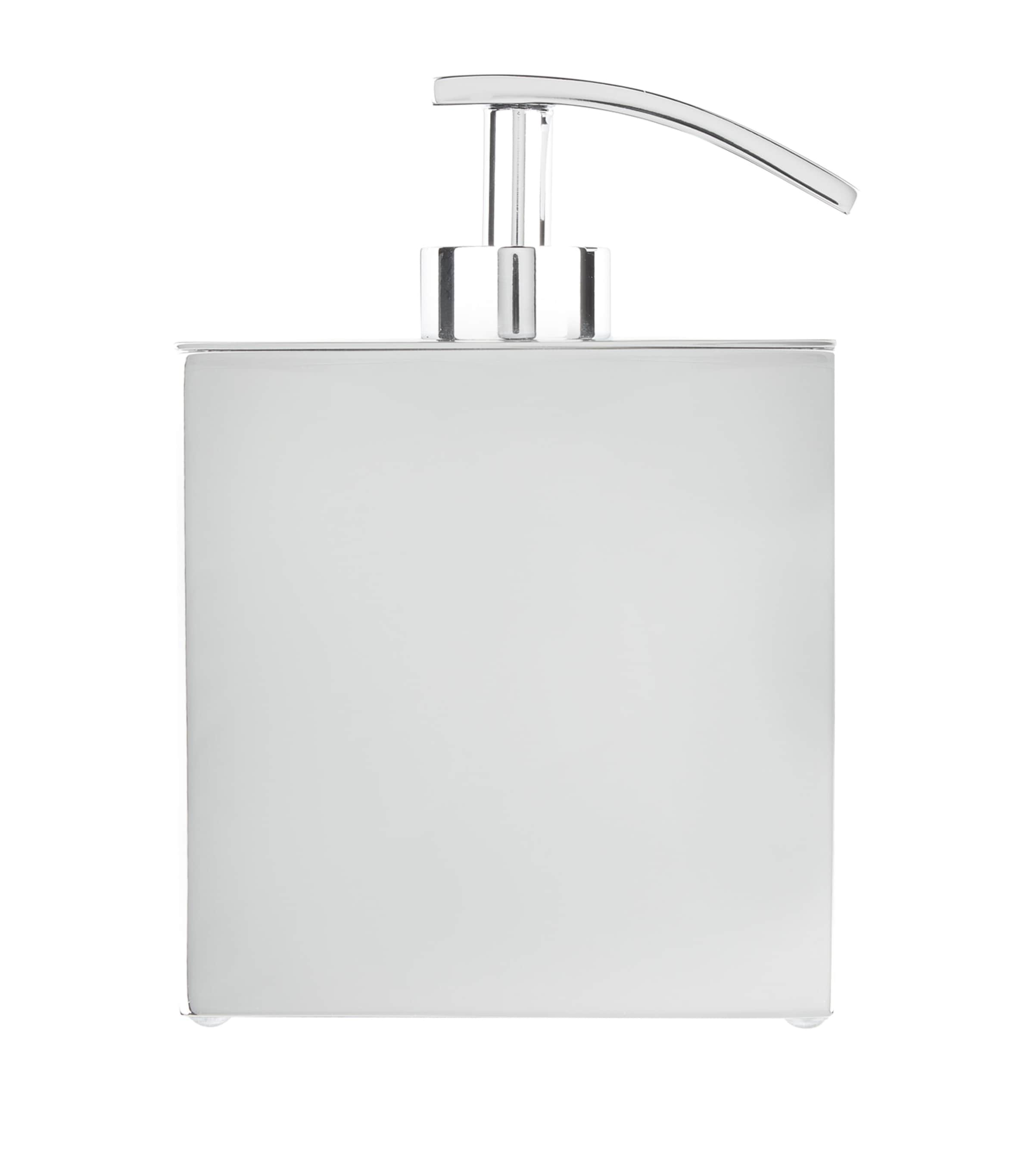 Zodiac Chrome Soap Dispenser In Silver