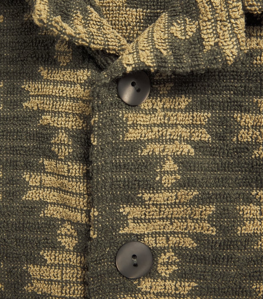 OAS Mens Terry Forti Nicaro Shirt Dk Green Image 3