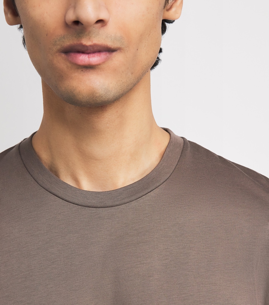 Supima Cotton Riviera T-Shirt BRGR DARK CEDAR26 Image 6