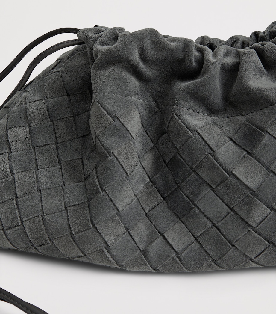Bottega Veneta Suede Intrecciato Pouch Image 7