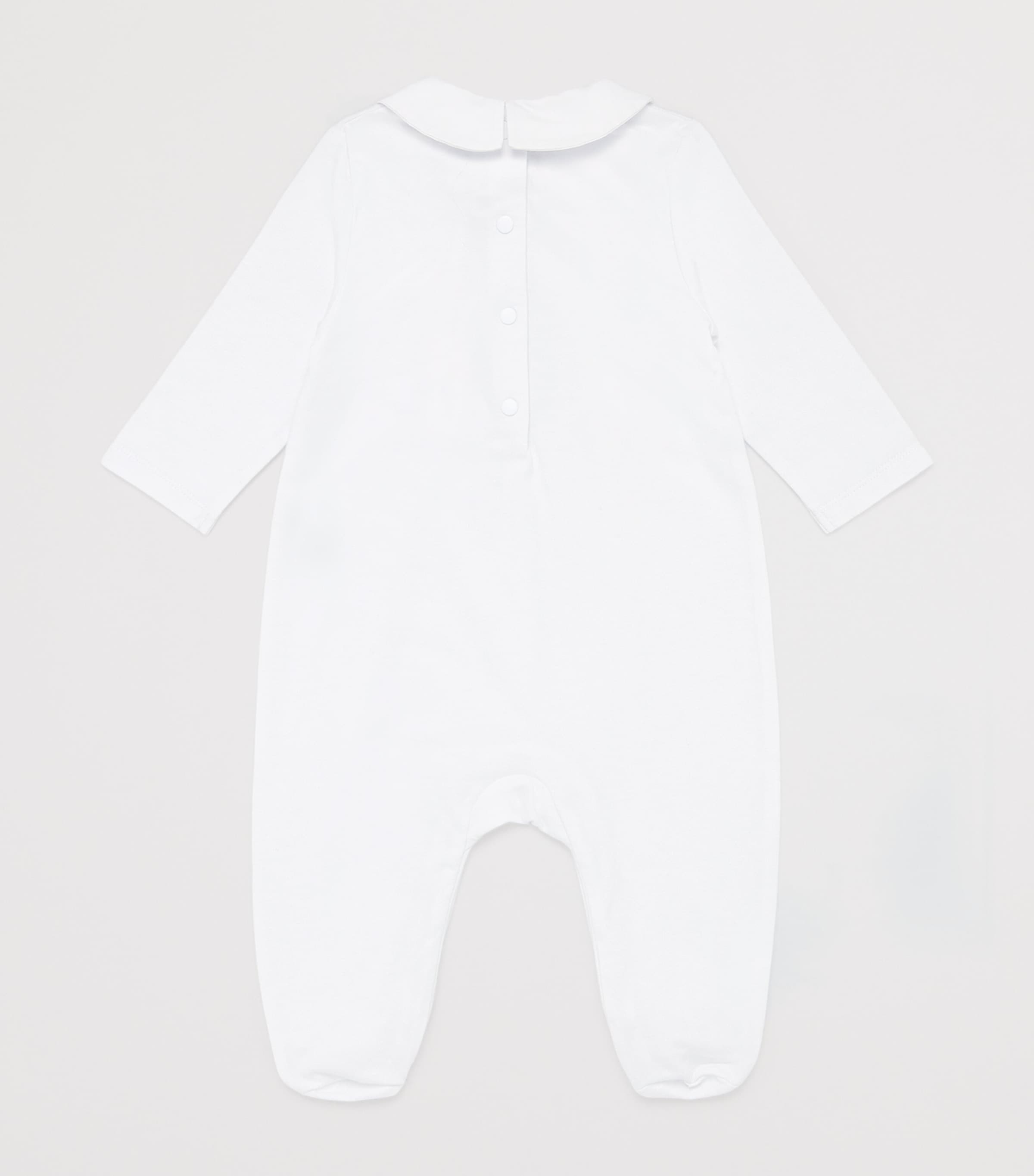 Cotton Hedgehog All-In-One (Newborn-24 Months) 1BLANC Image 2