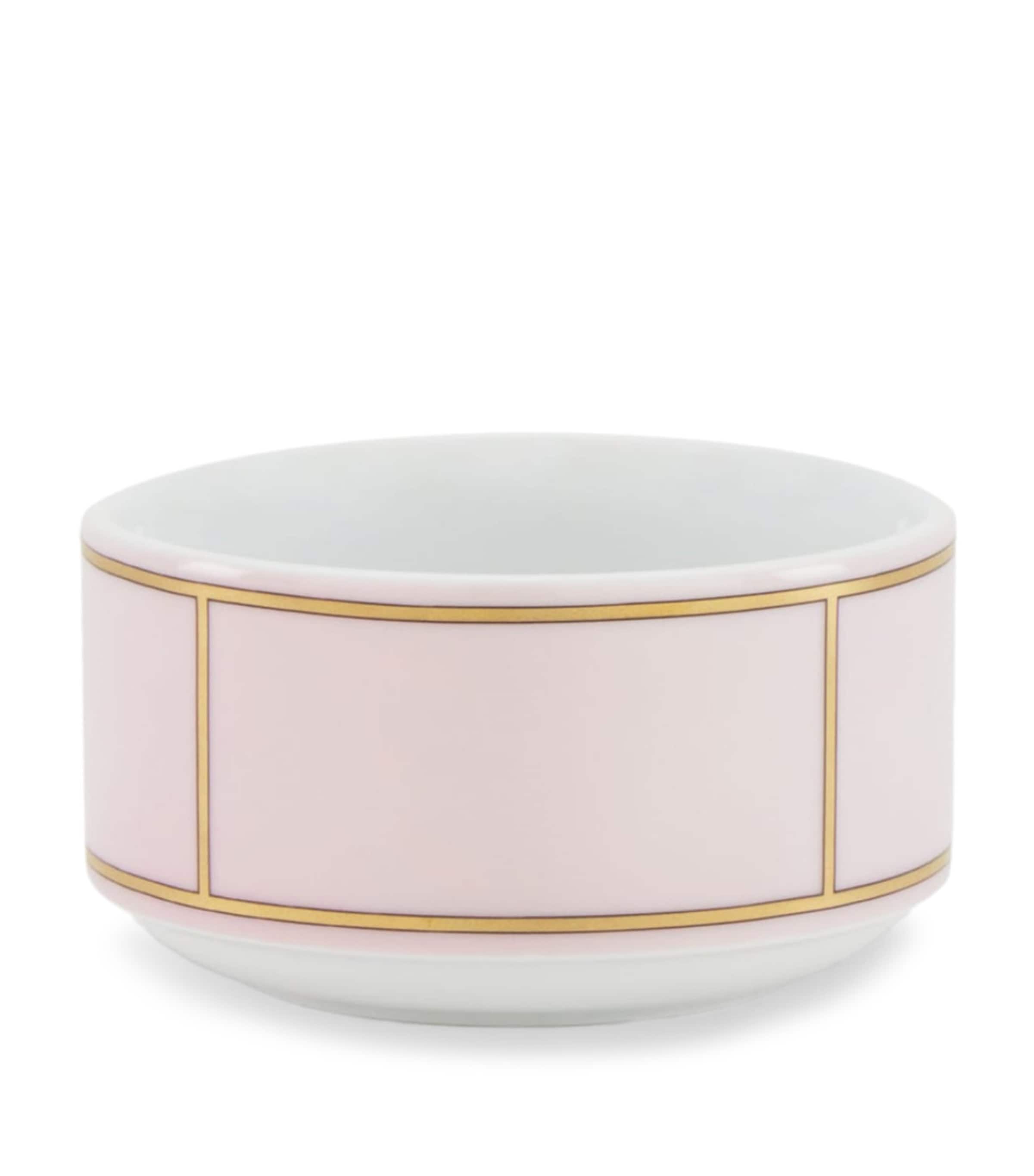 GINORI 1735 Porcelain Colonna Diva Rosa Small Bowl (10cm)