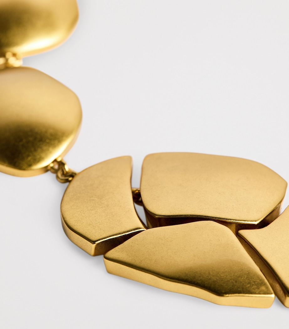 Cracked Byron Necklace GLD/GOLD Image 5