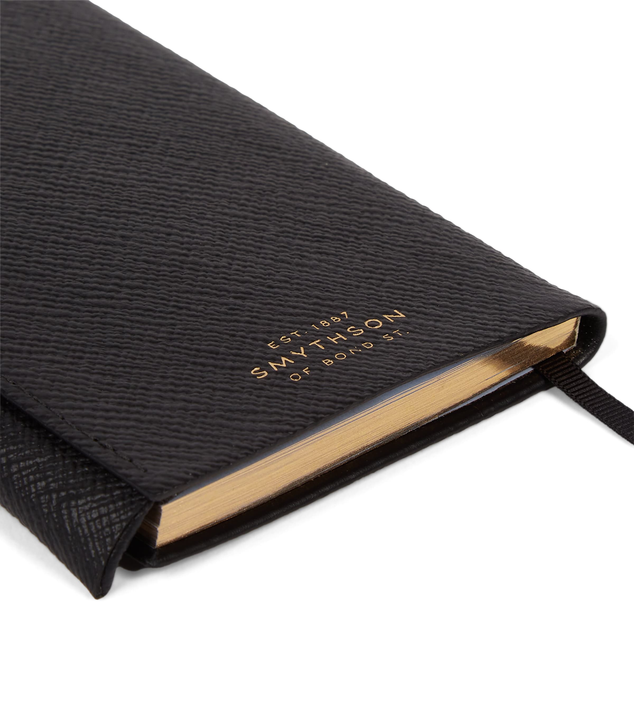 Panama Leather 2026 Weekly Diary BLACK Image 6