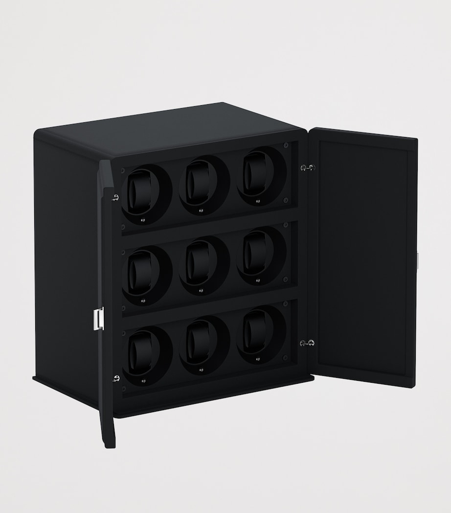 Scatola Del Tempo Rotore 9 Watch Winder Cabinet Black Image 2