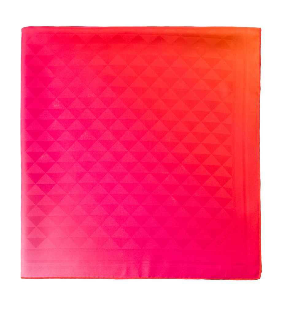 Prada Silk Twill Printed Scarf Image 1