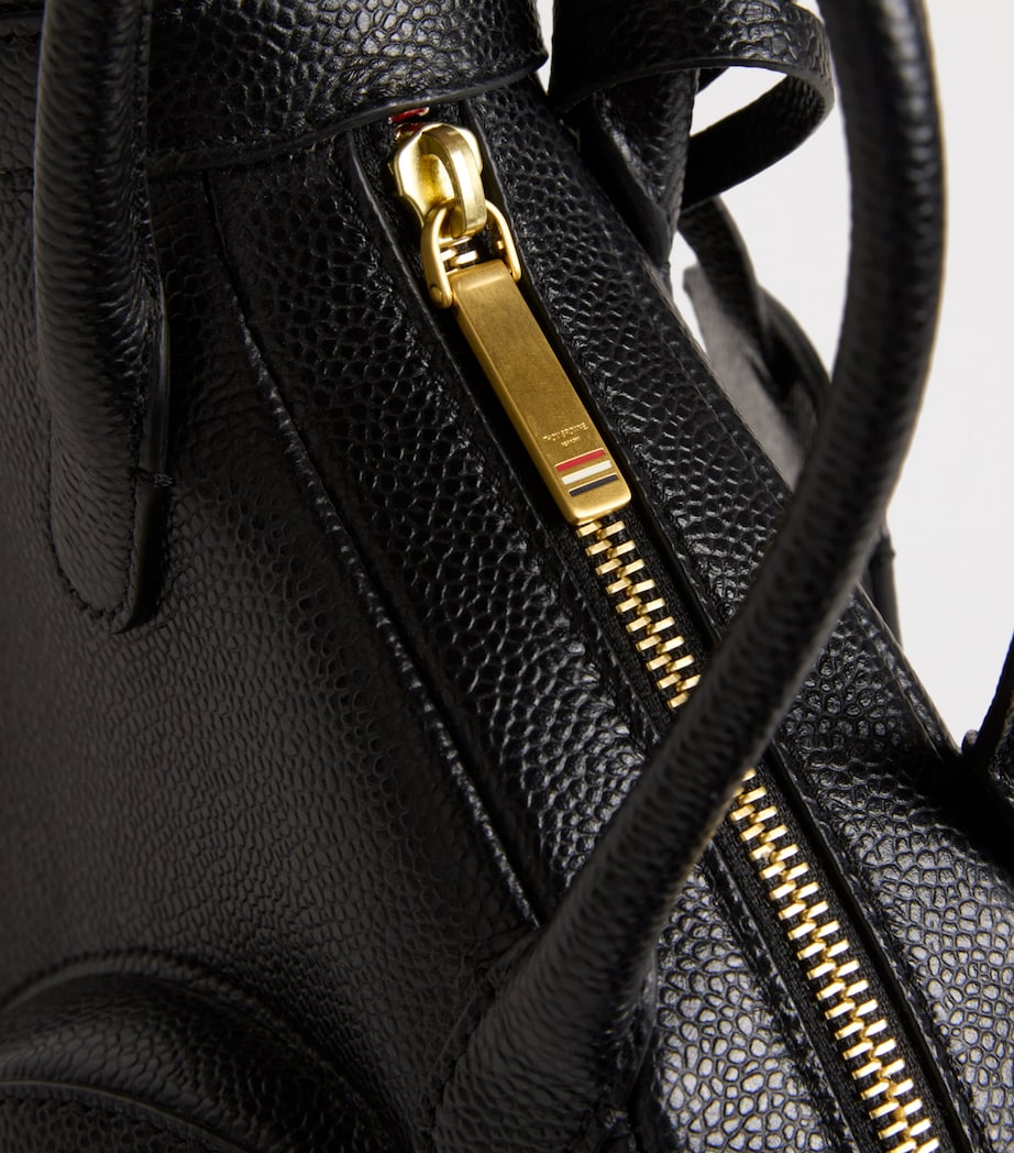 Lather Rabbit Top-Handle Bag BLACK Image 4