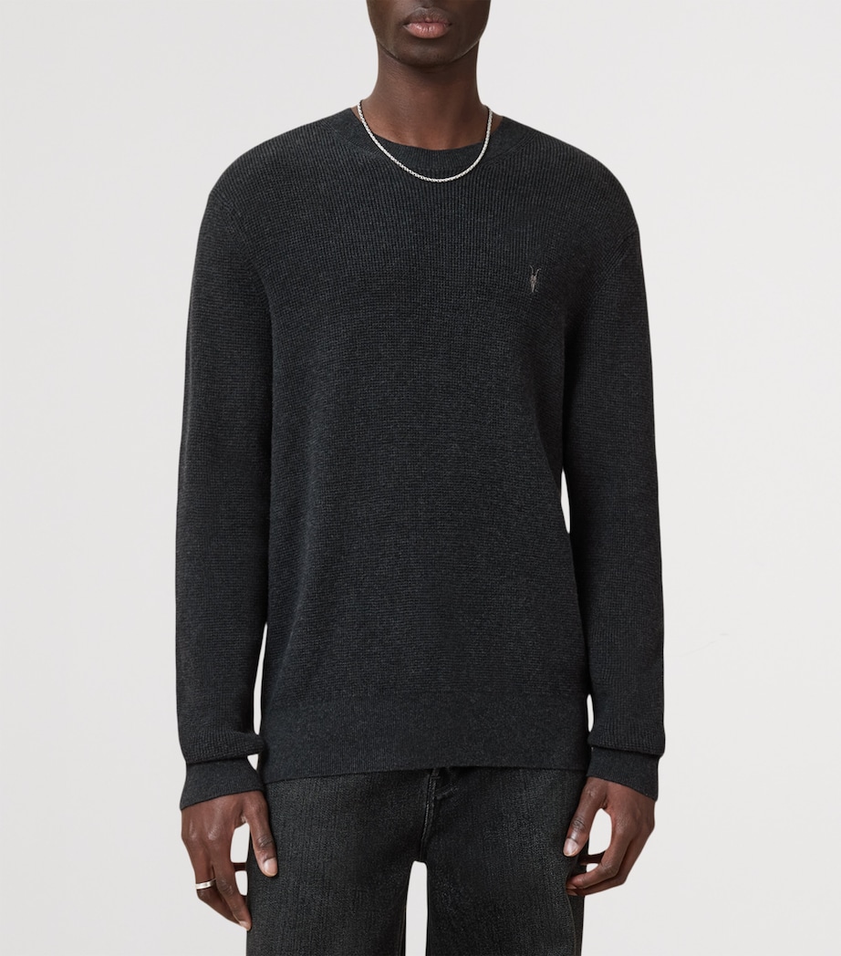 Organic Cotton-Wool Aspen Sweater CINDER BLACK Image 4