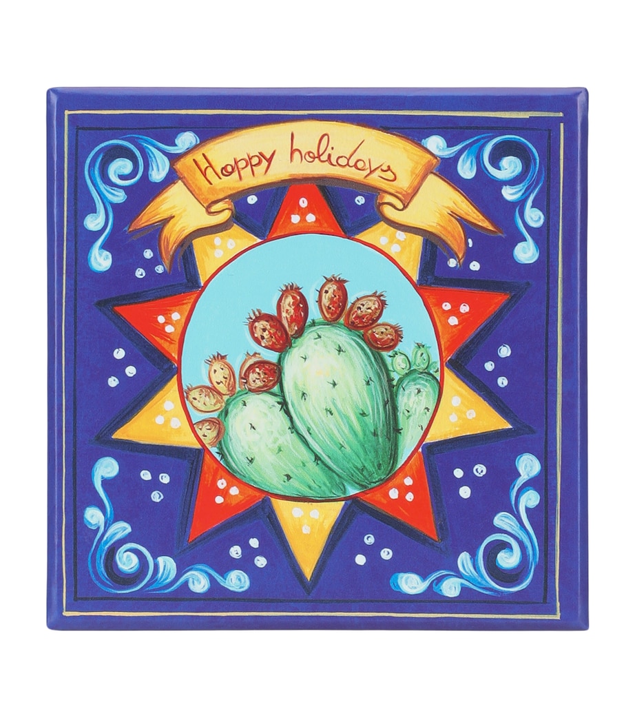 Hand-Painted Carretto Siciliano Bauble UC030-FICHI Image 7