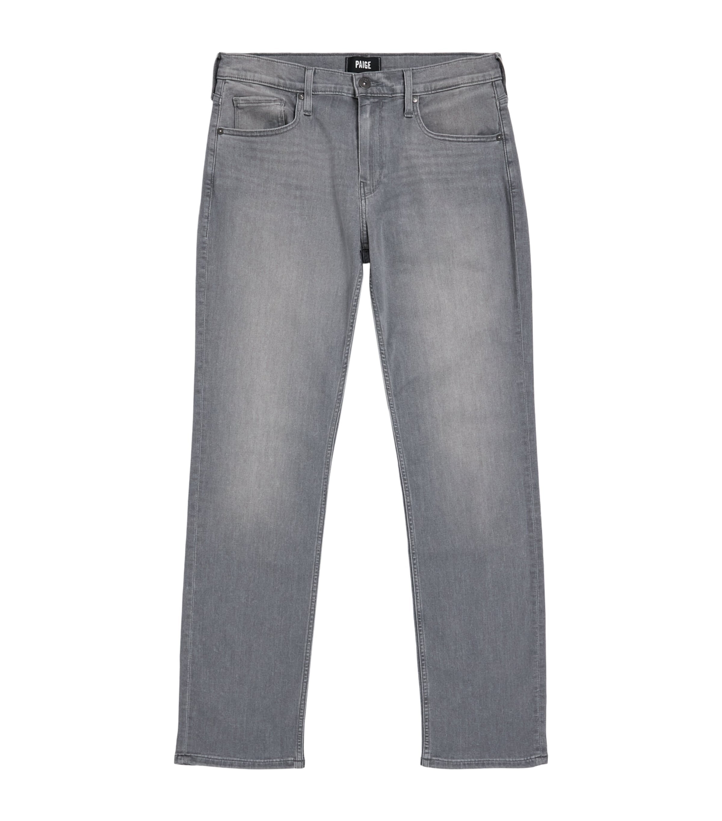 PAIGE Mens Normandie Straight Jeans Wainwright Image 1