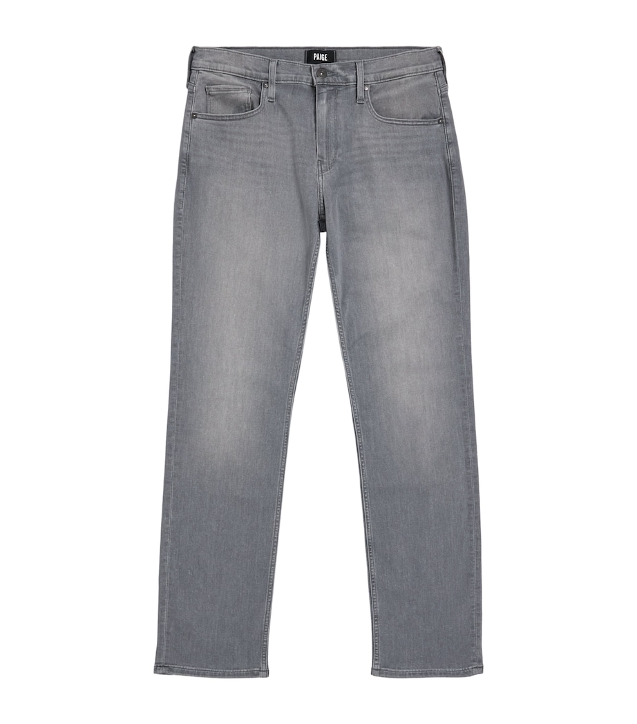 PAIGE Mens Normandie Straight Jeans Wainwright Image 1