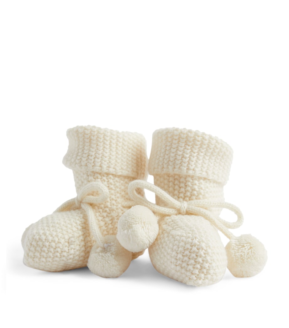 Pom-Pom Booties OFF-WHITE Image 2