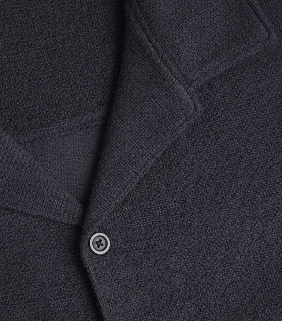 Cotton Bouclé Cabana Shirt COASTAL BLUE-403CBL Image 5