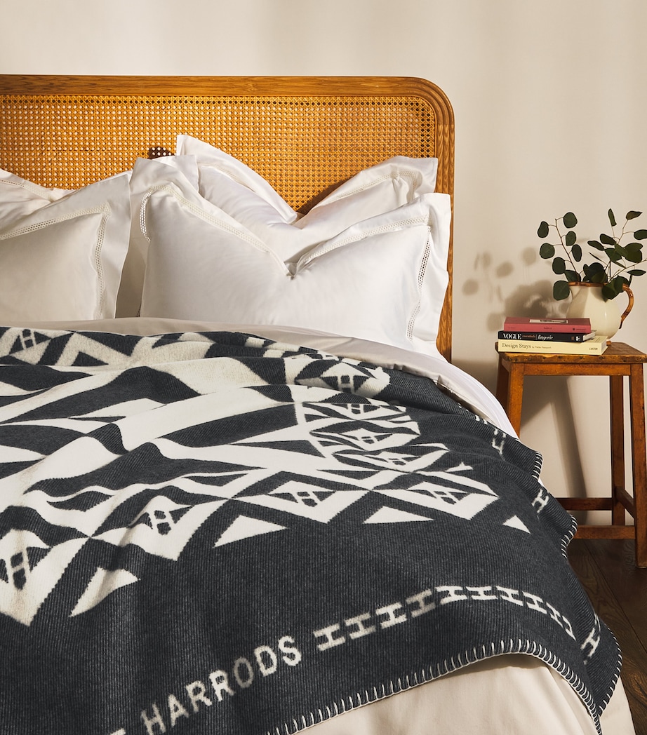 Wool-Cashmere Throw MULTI Image 3