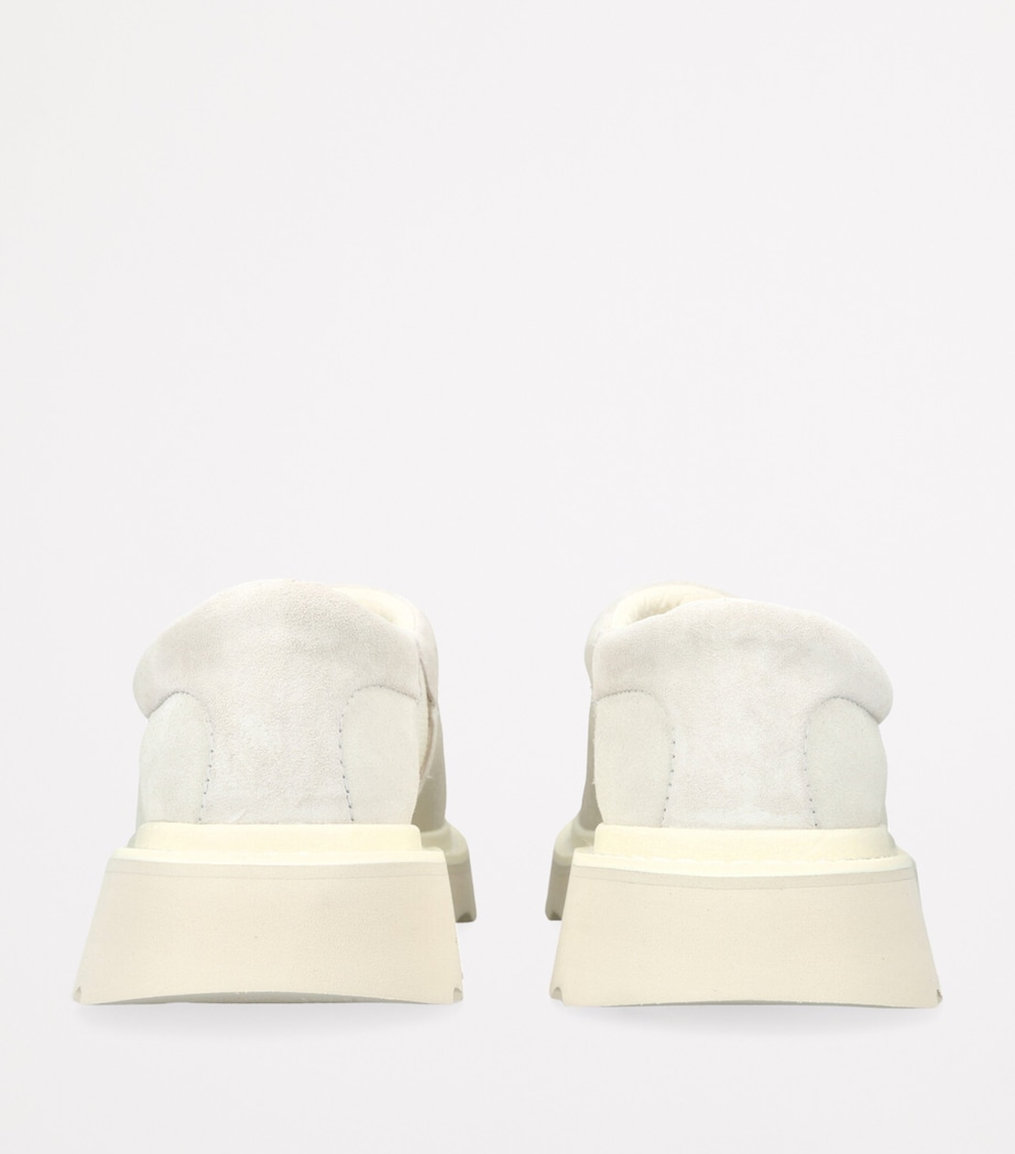 Suede Tasman Loafers WHITE Image 2