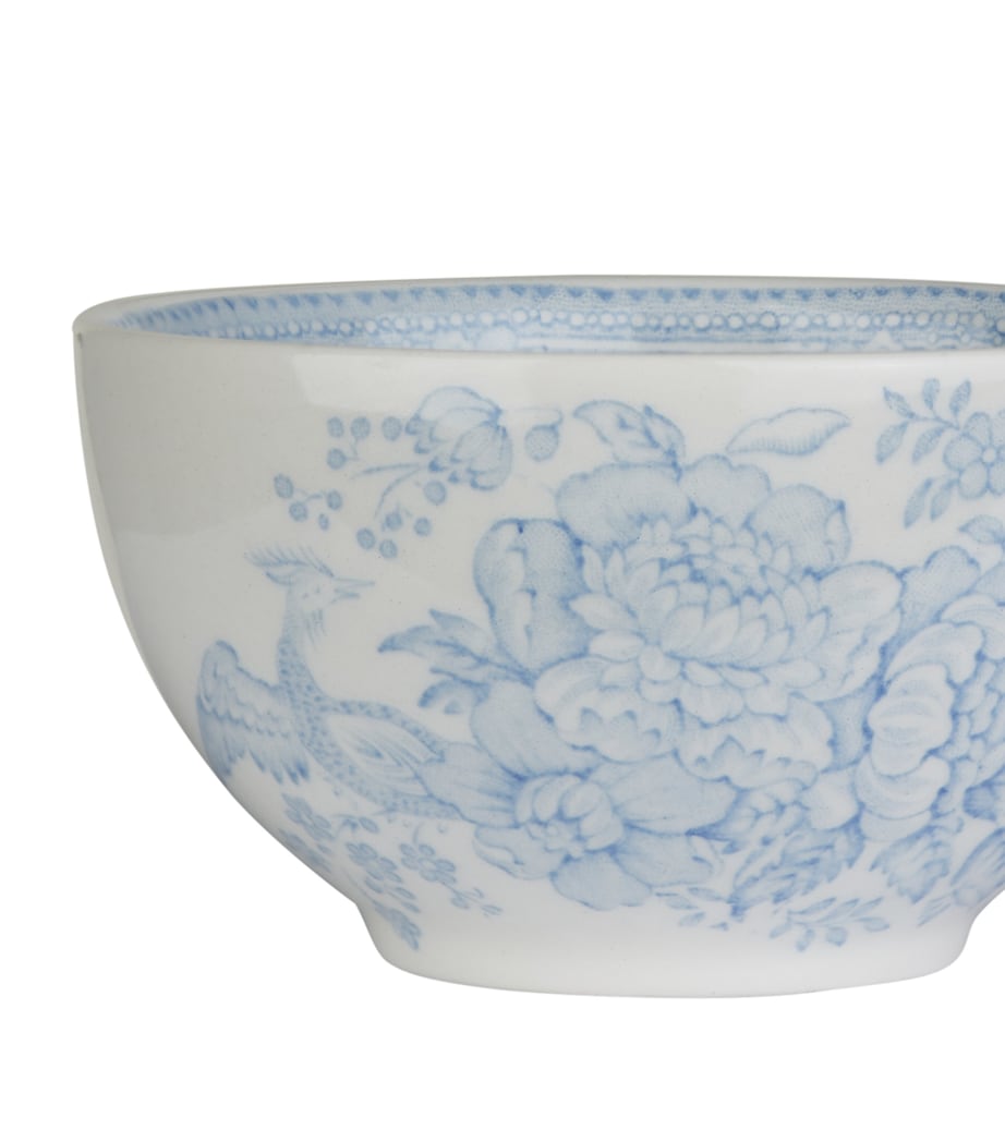 Burleigh Blue Asiatic Pheasants Sugar Bowl Blue Image 2