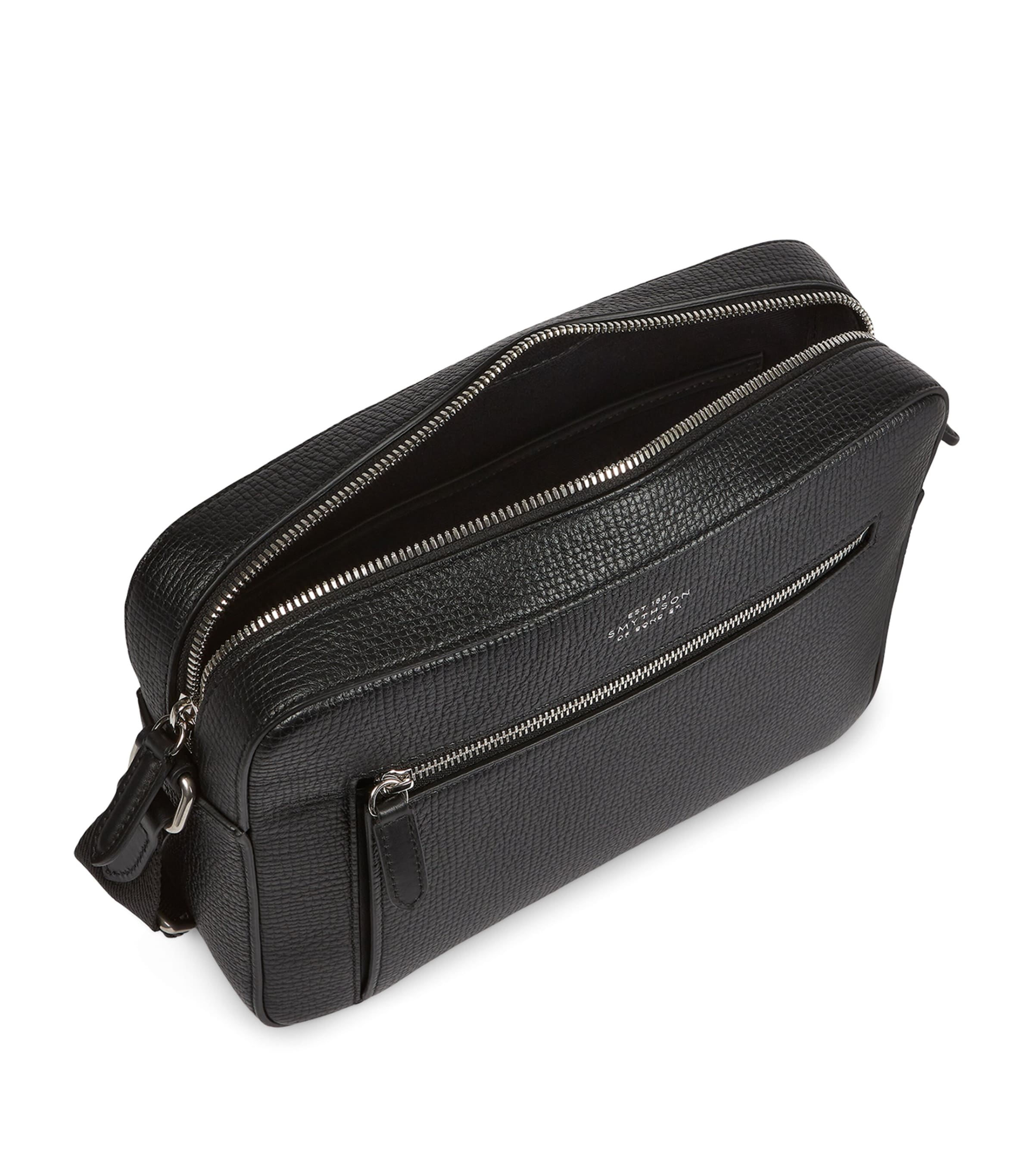 Ludlow Leather Cross-Body Bag BLACK Image 2
