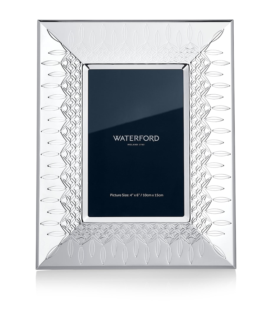 Waterford Silver-Plated Lismore Photo Frame (4" x 6") Silver Image 1